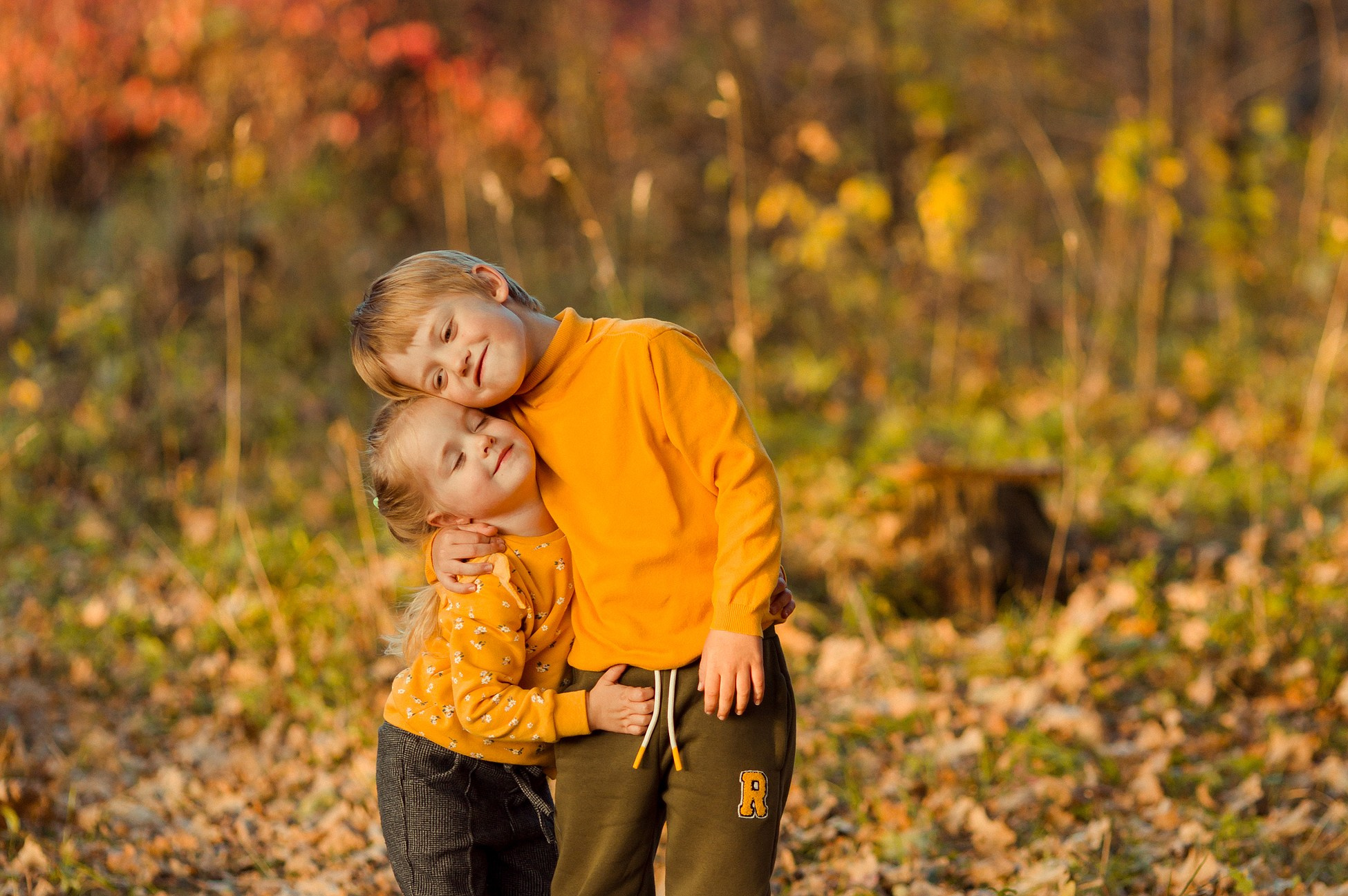 Осень в лесу. Семейный фотограф в Пензе Мария Левина