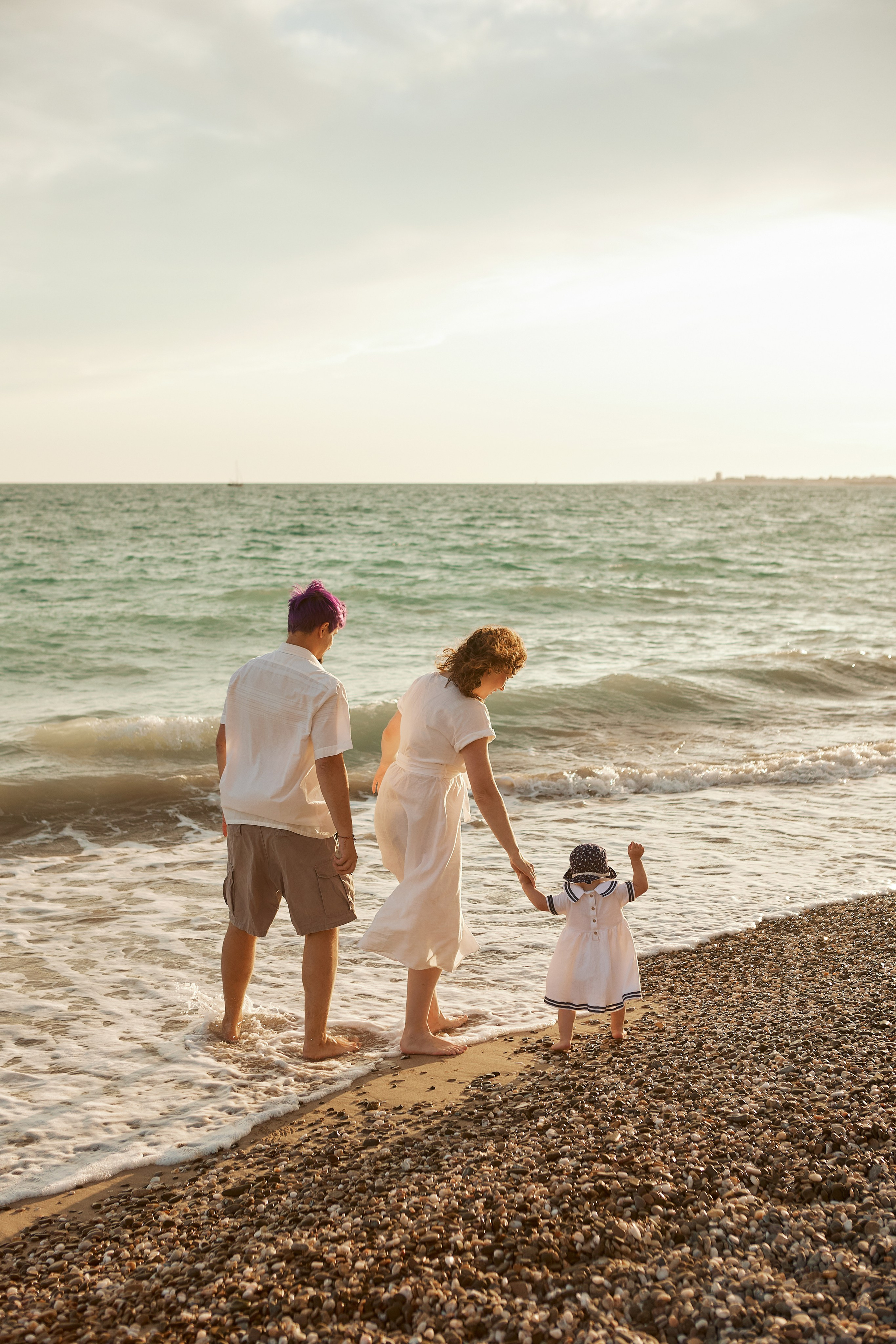 Семейная съемка у моря. Фотограф в Краснодаре и в Евпатории Дарья Белоущенко