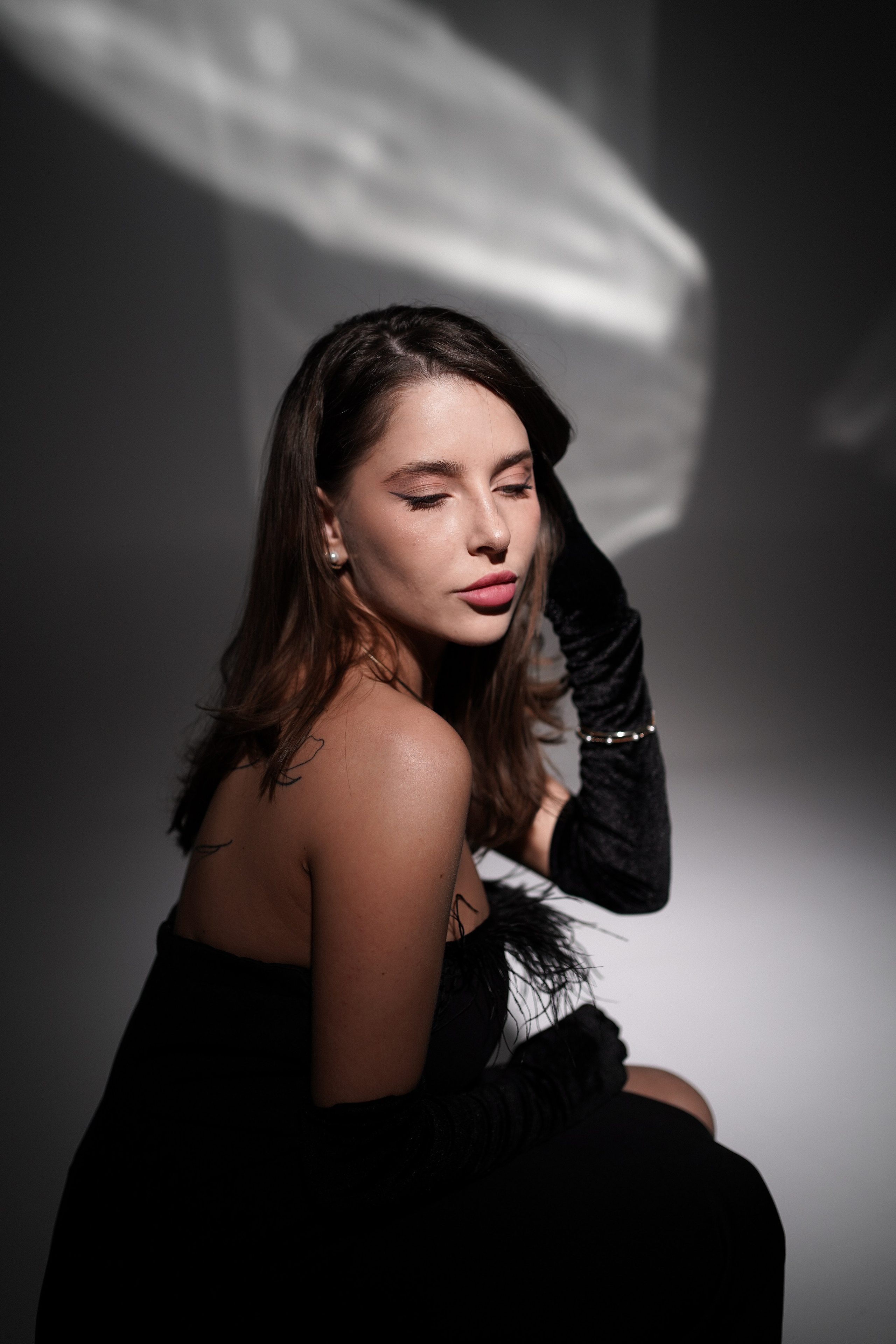 Фотосессия с Оксаной в студии Ракурс, Ростов-на-Дону. Свадебный фотограф в Ростове-на-Дону. Таинство Крещения и Венчания, семейные фотосессии. Алёна Чёботова