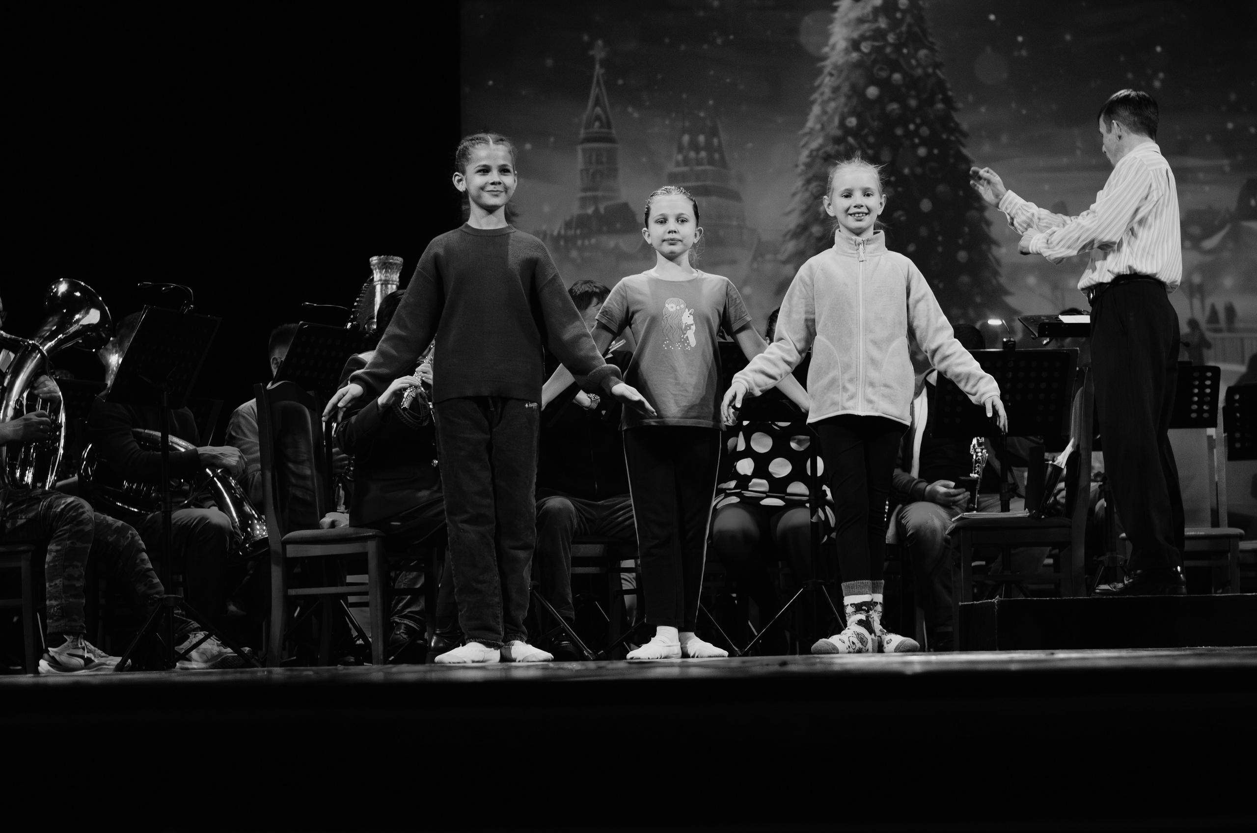 Новогодняя программа «Щелкунчик» на сцене Дома Офицеров. Портретный и репортажный фотограф в Санкт-Петербурге Варвара Жукова