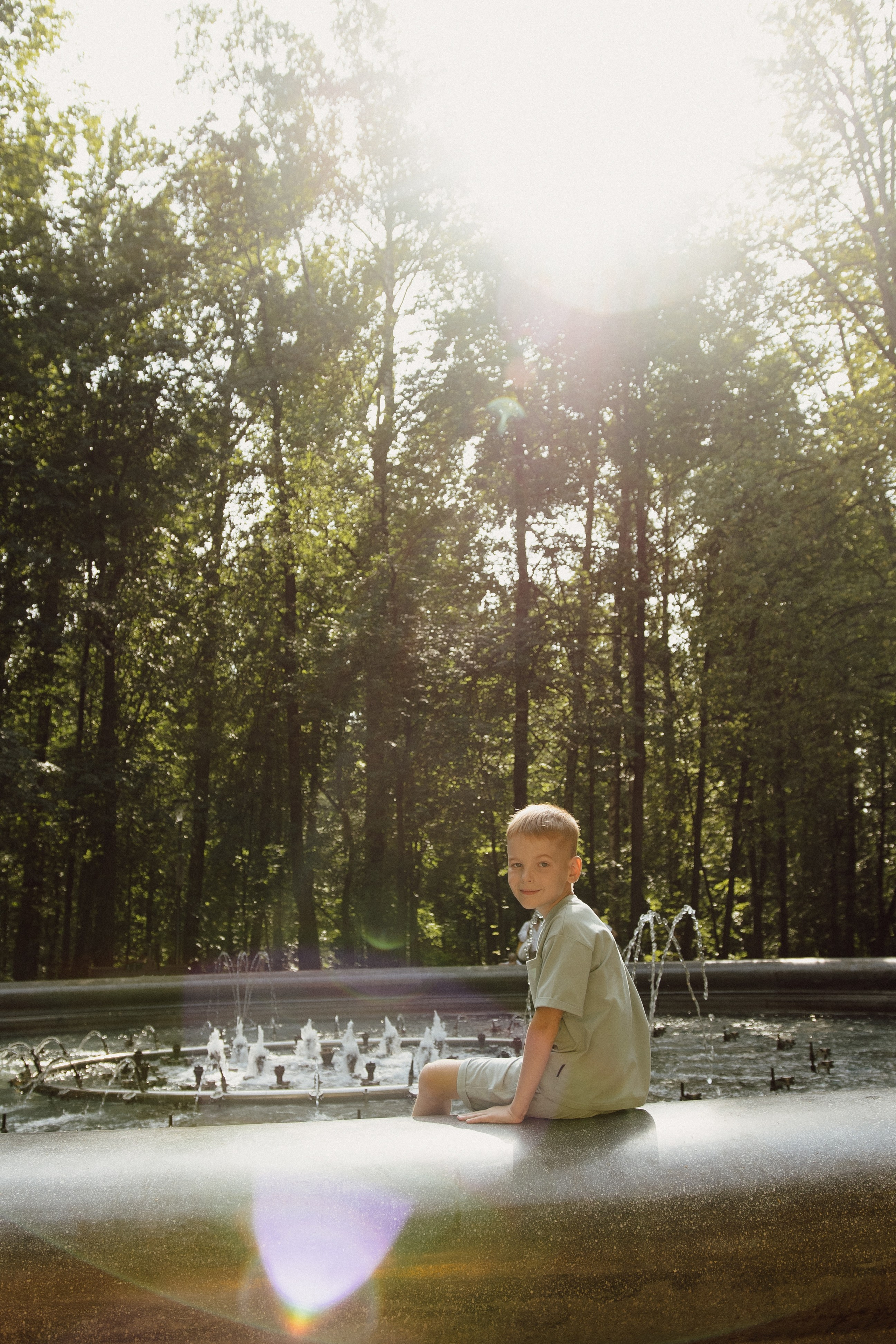 Семья Мельниковых в парке. Фотограф в Кирове и Кирово-Чепецке Валерия Шиляева