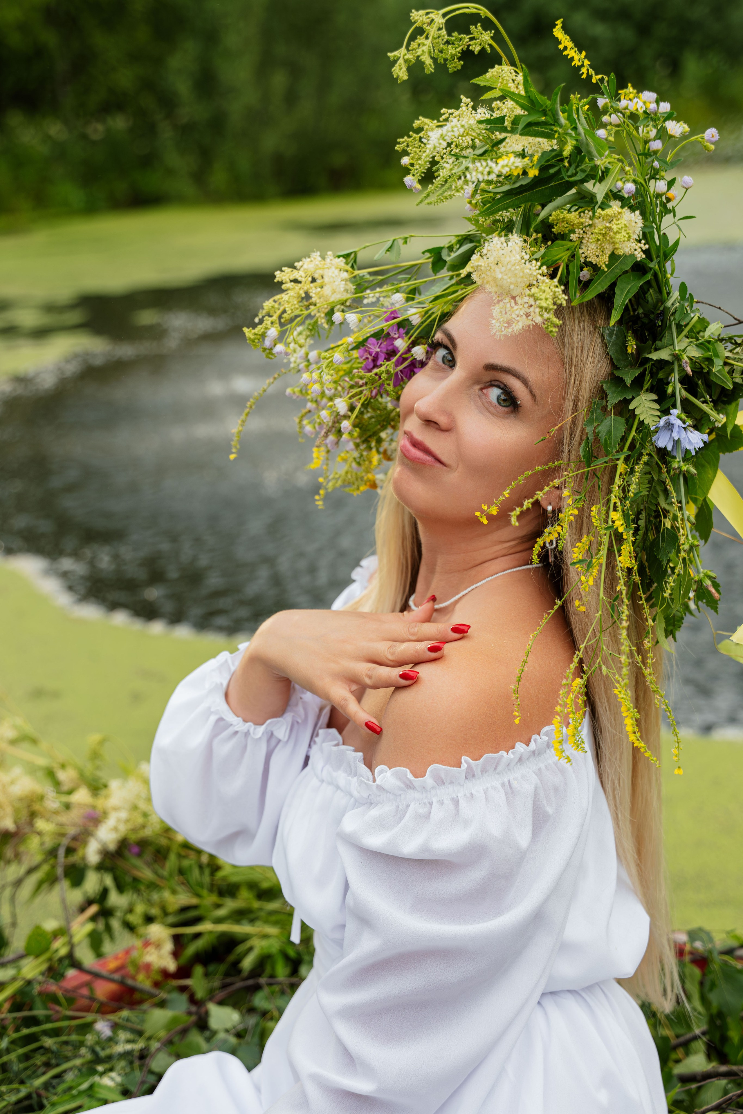 Ивана Купала (индивидуальные портреты). Свадебный и семейный фотограф в Москве и МО (Фрязино, Королёв, Коломна) Макеева Алёна
