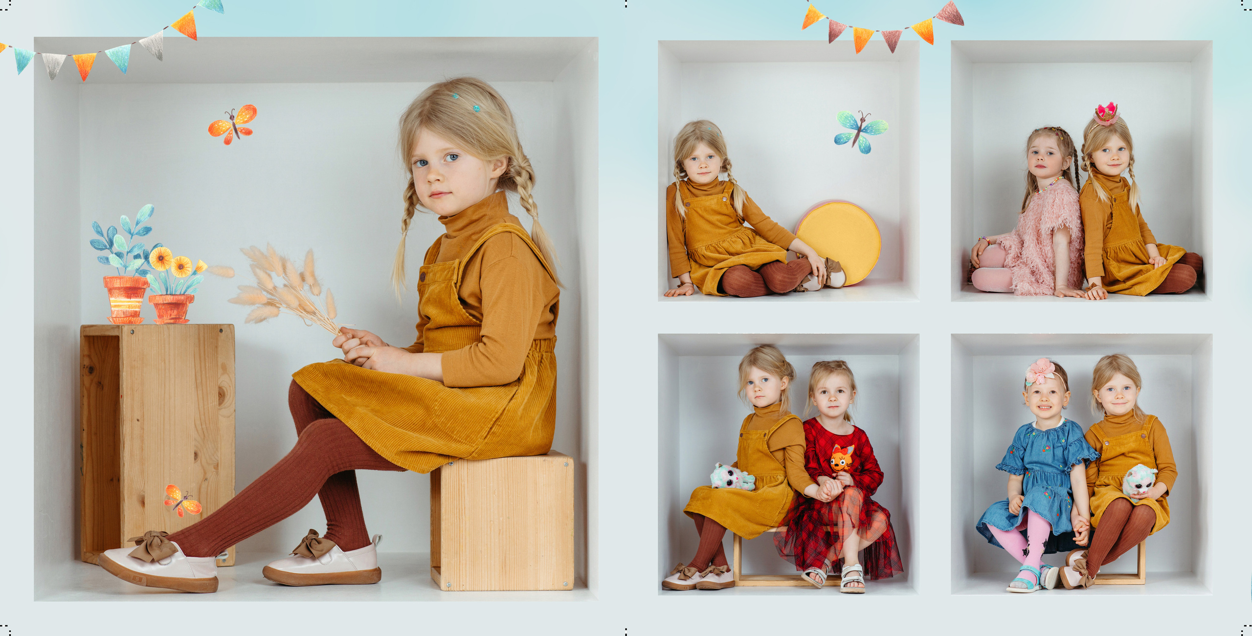 Выпускной альбом для детского сада: сохраните воспоминания о детстве