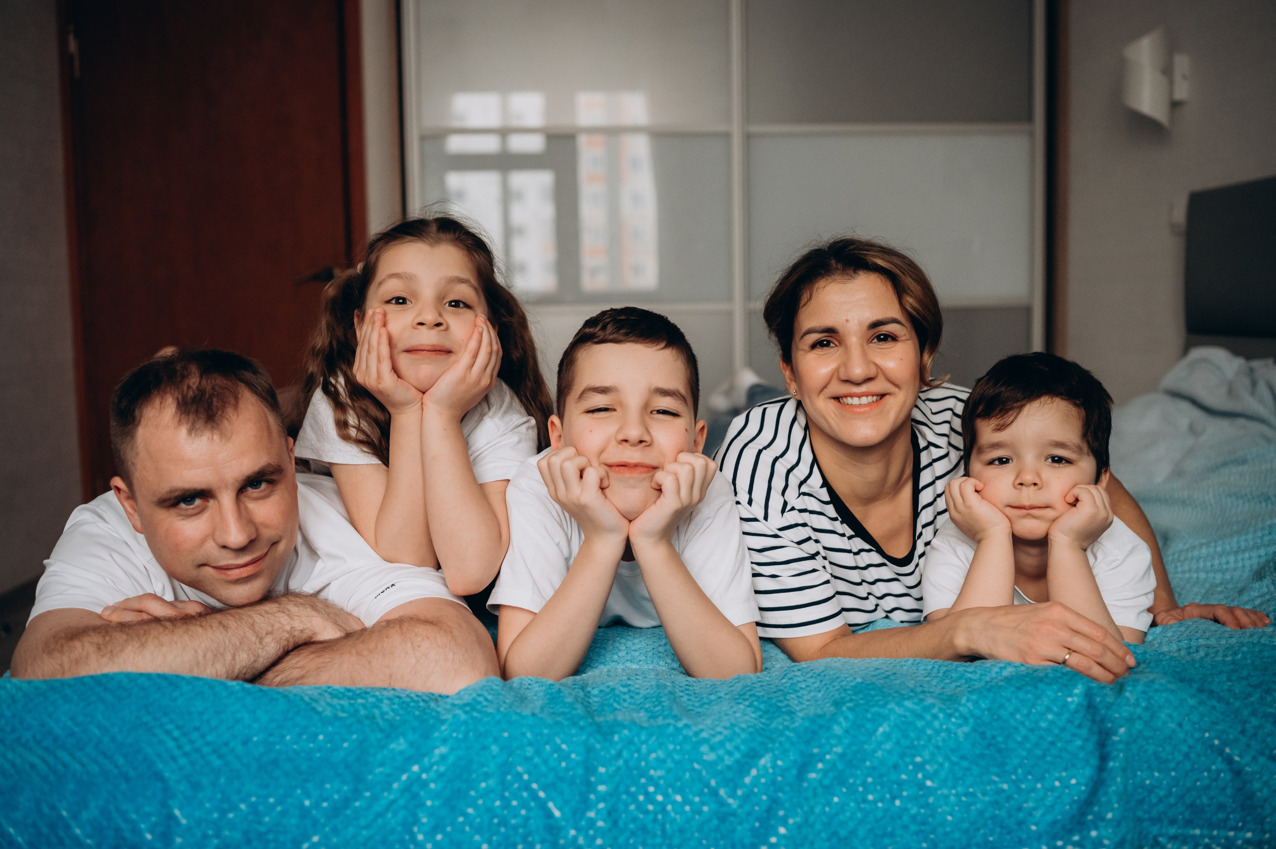 Гуля, Вадим, Артем, Вика и Дима. Детский и семейный фотограф в Москве