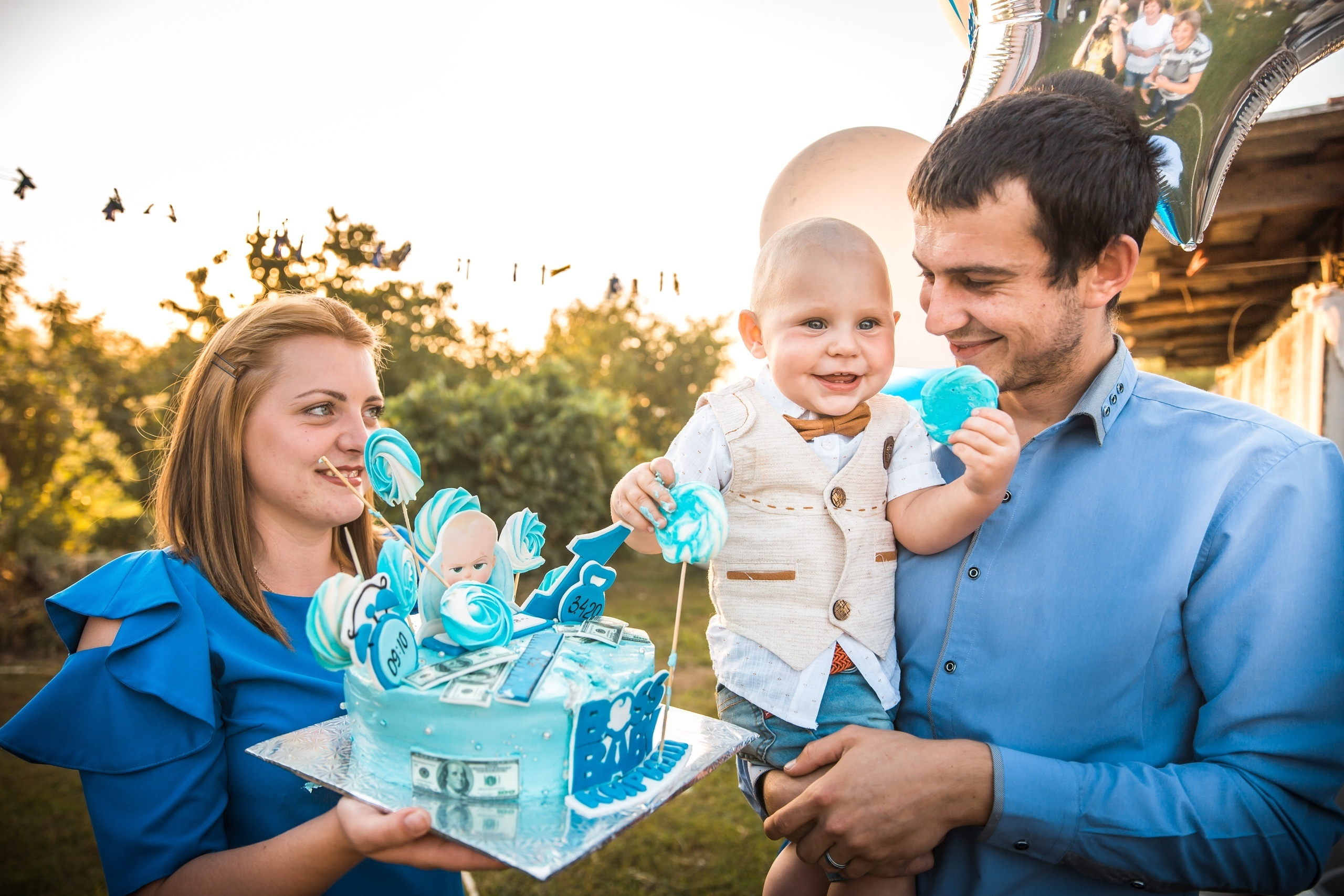 День Рождения Кирилла. Свадебный, семейный и детский фотограф в Алексеевке Анастасия Ковальчу