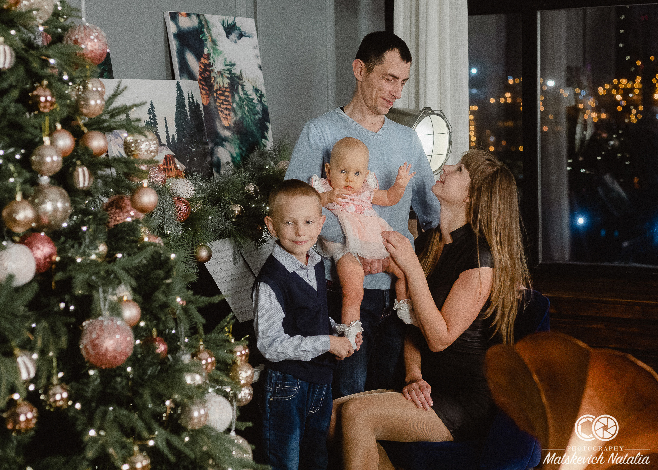 Новый Год. Семейный фотограф Хабаровск