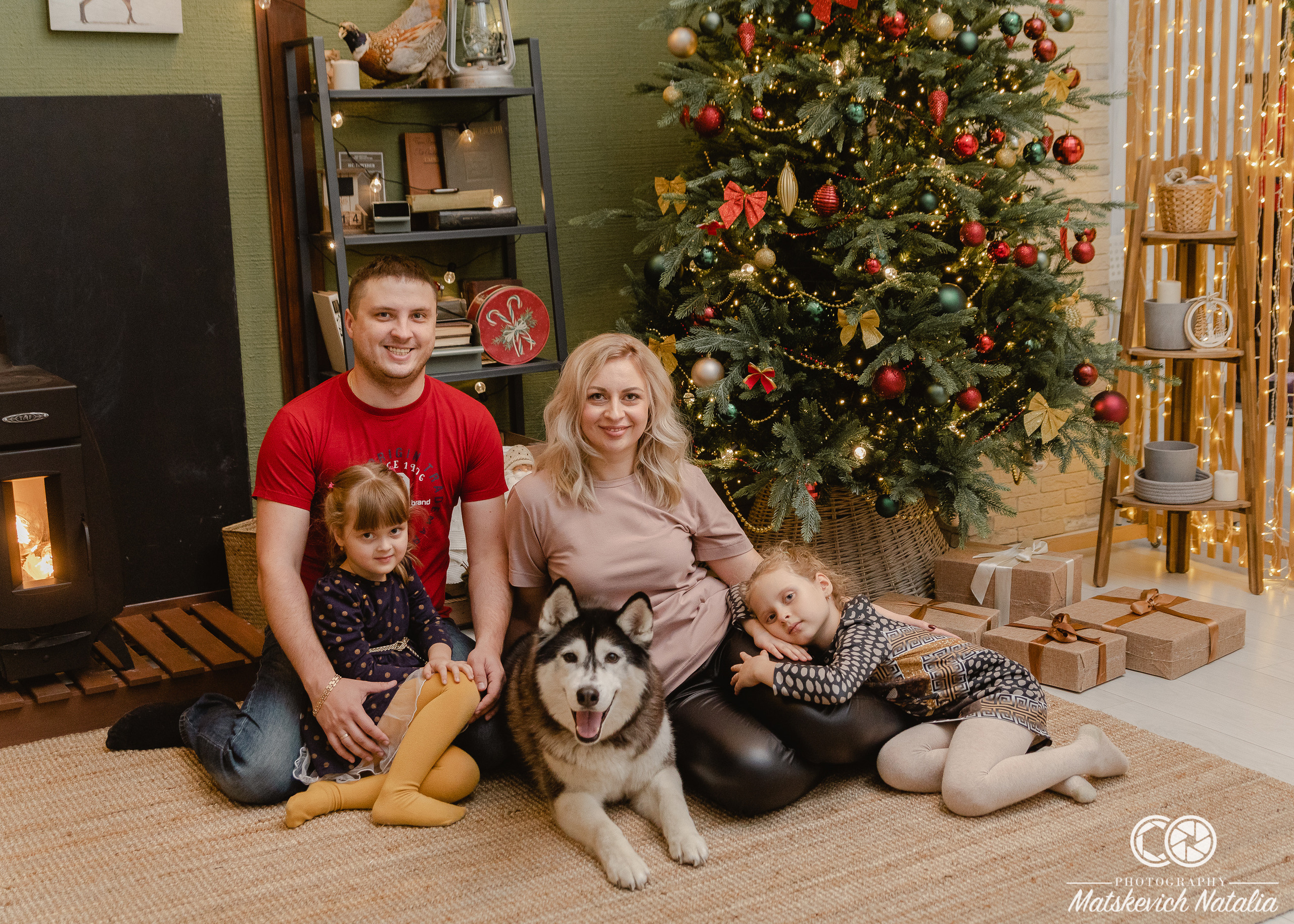 Новый Год. Семейный фотограф Хабаровск