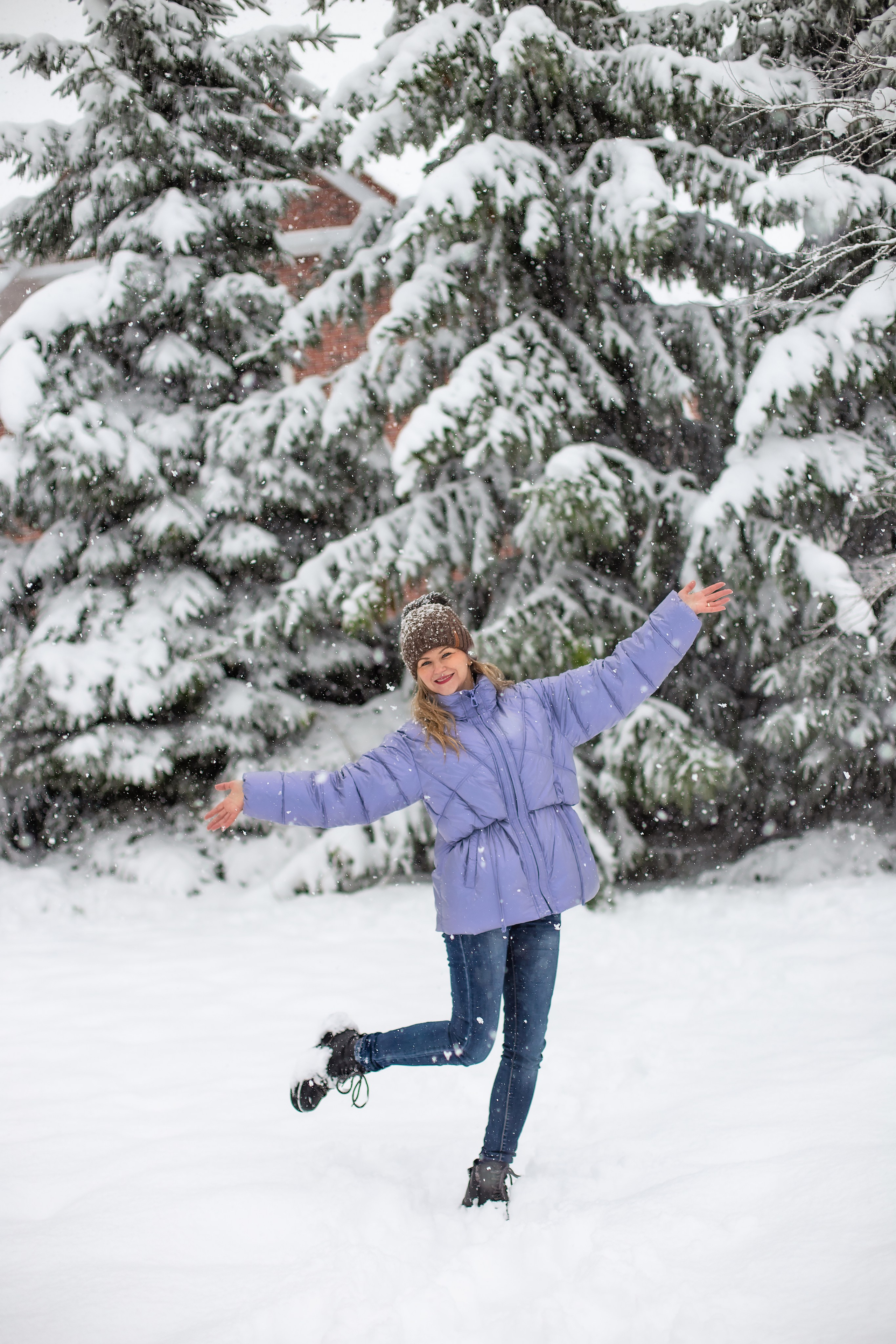 Катя и Тима. Когда выпал снег. Фотограф в Калининграде Решетникова Алина