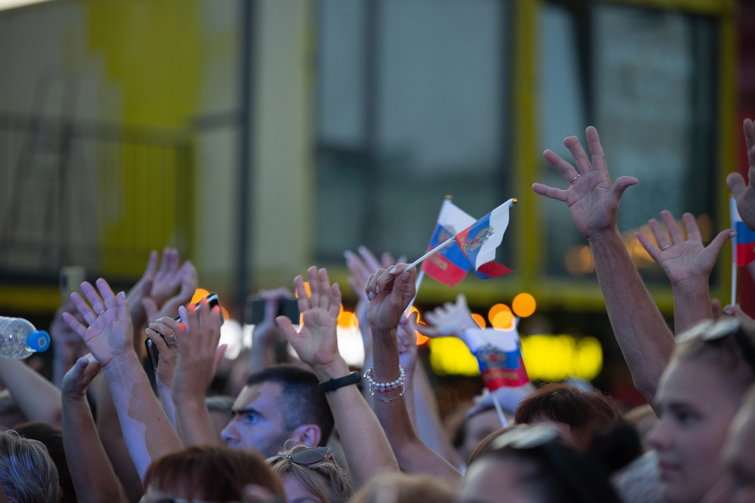 Фотосессия: Всемирные спортивные игры глухонемых,  церемония закрытия