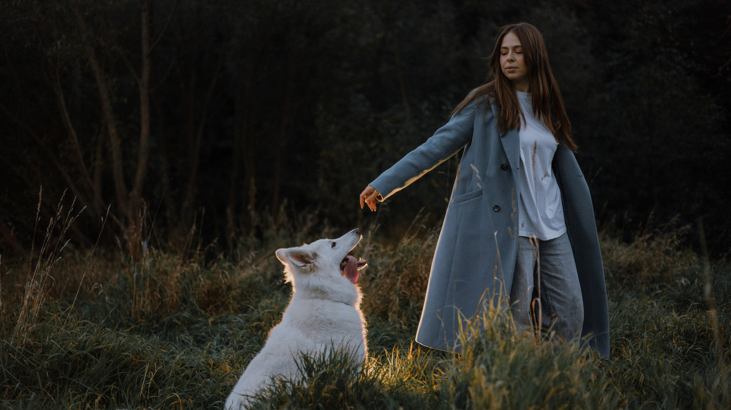 Вика и Уля. Фотограф-анималист Богданова Полина