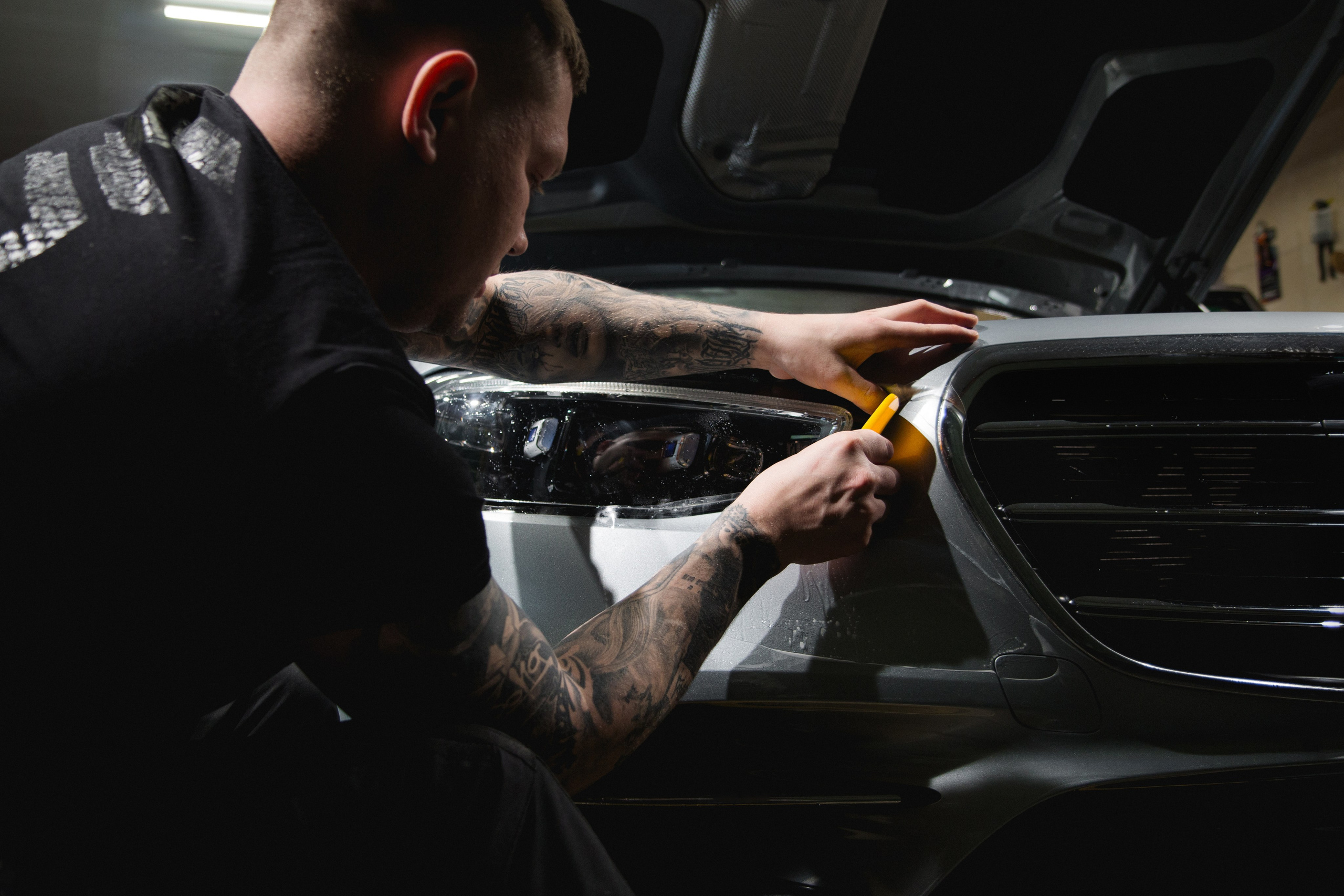 Detailing Process S500. Автомобильный фотограф и видеограф в Новосибирске|Александра Косухина