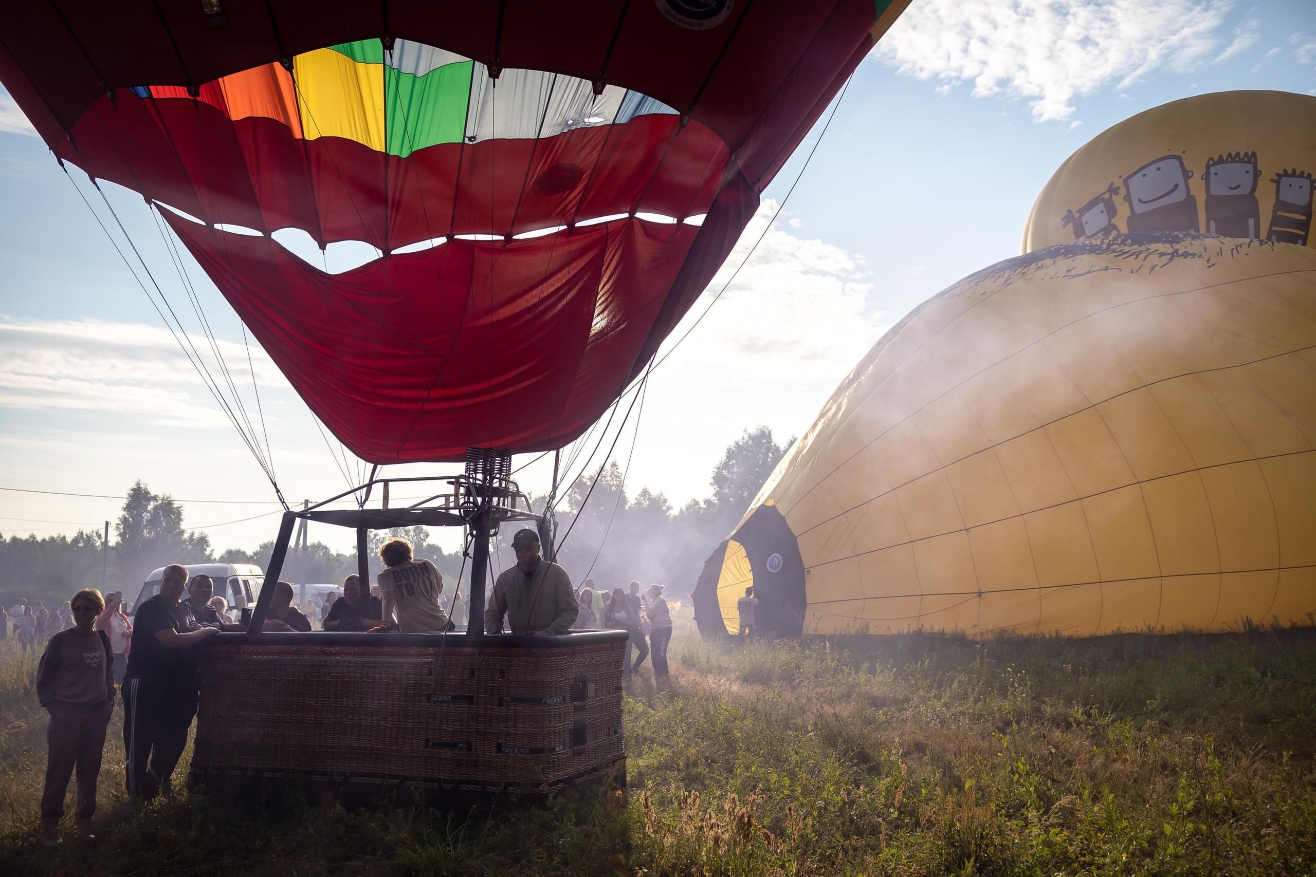 23-й фестиваль воздухоплавания «Золотое кольцо России» в Переславле-Залесском. Фотограф Владимир Охрименко