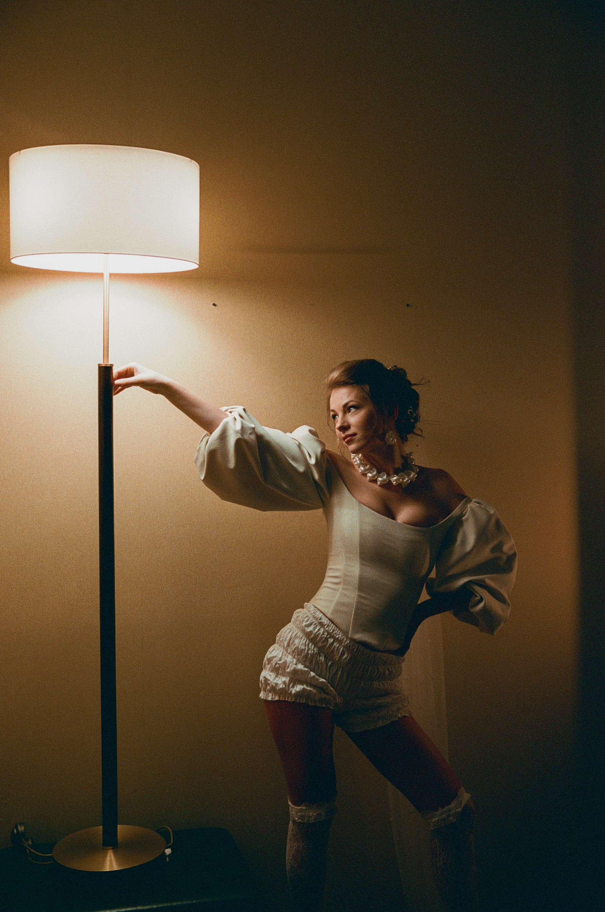 Алексей и Полина (пленка). Портретный фотограф в городе Москва — Деляна Мур