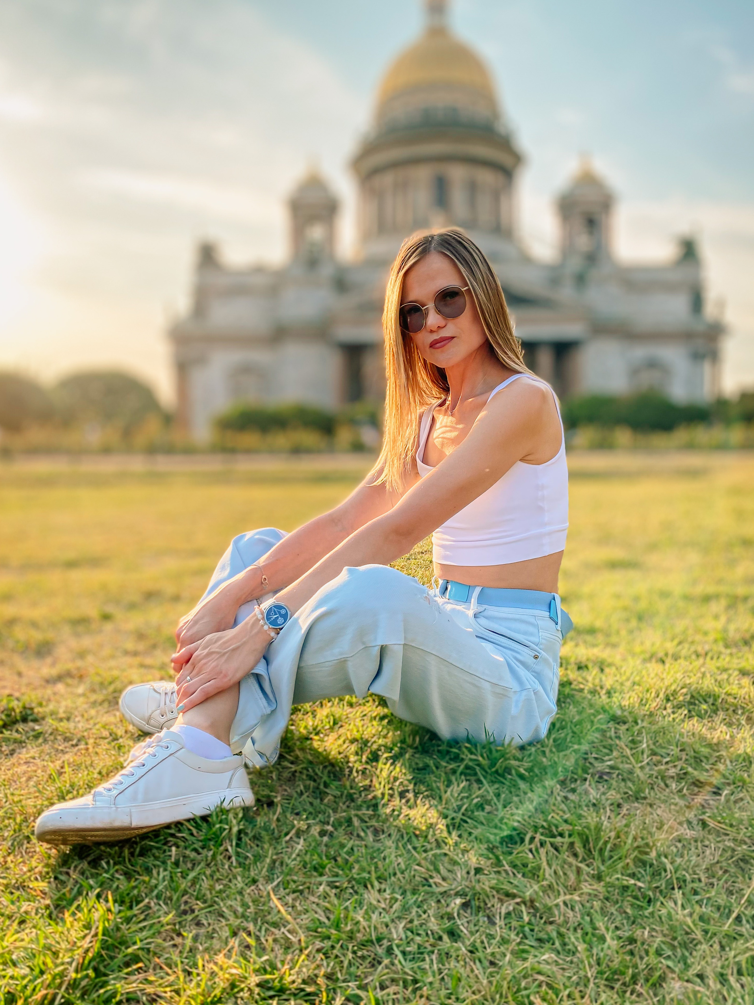 Ольга (прогулка по Питеру). Портретная и семейная фотосессия в Питере Светлана Гошарова