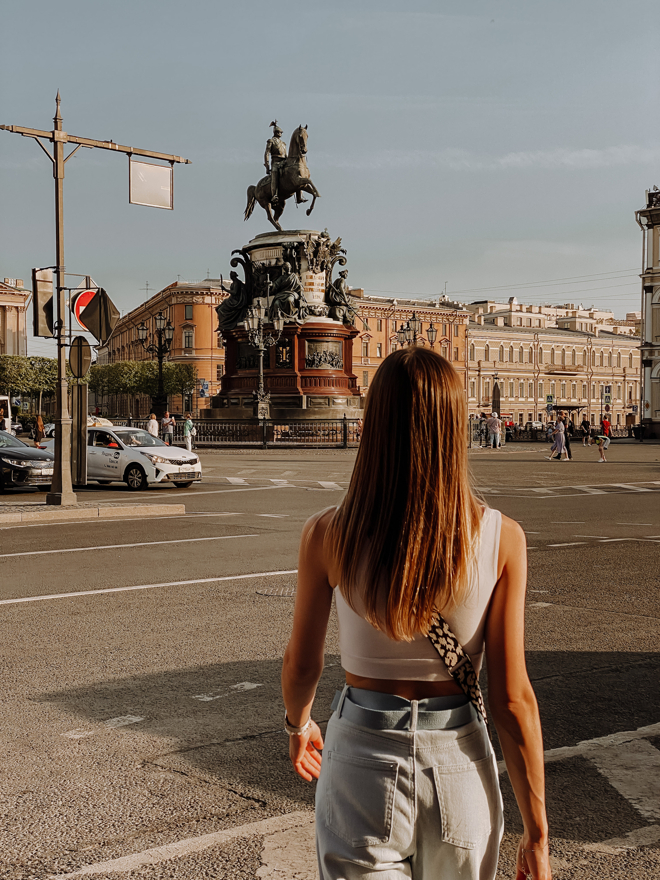 Ольга (прогулка по Питеру). Портретная и семейная фотосессия в Питере Светлана Гошарова