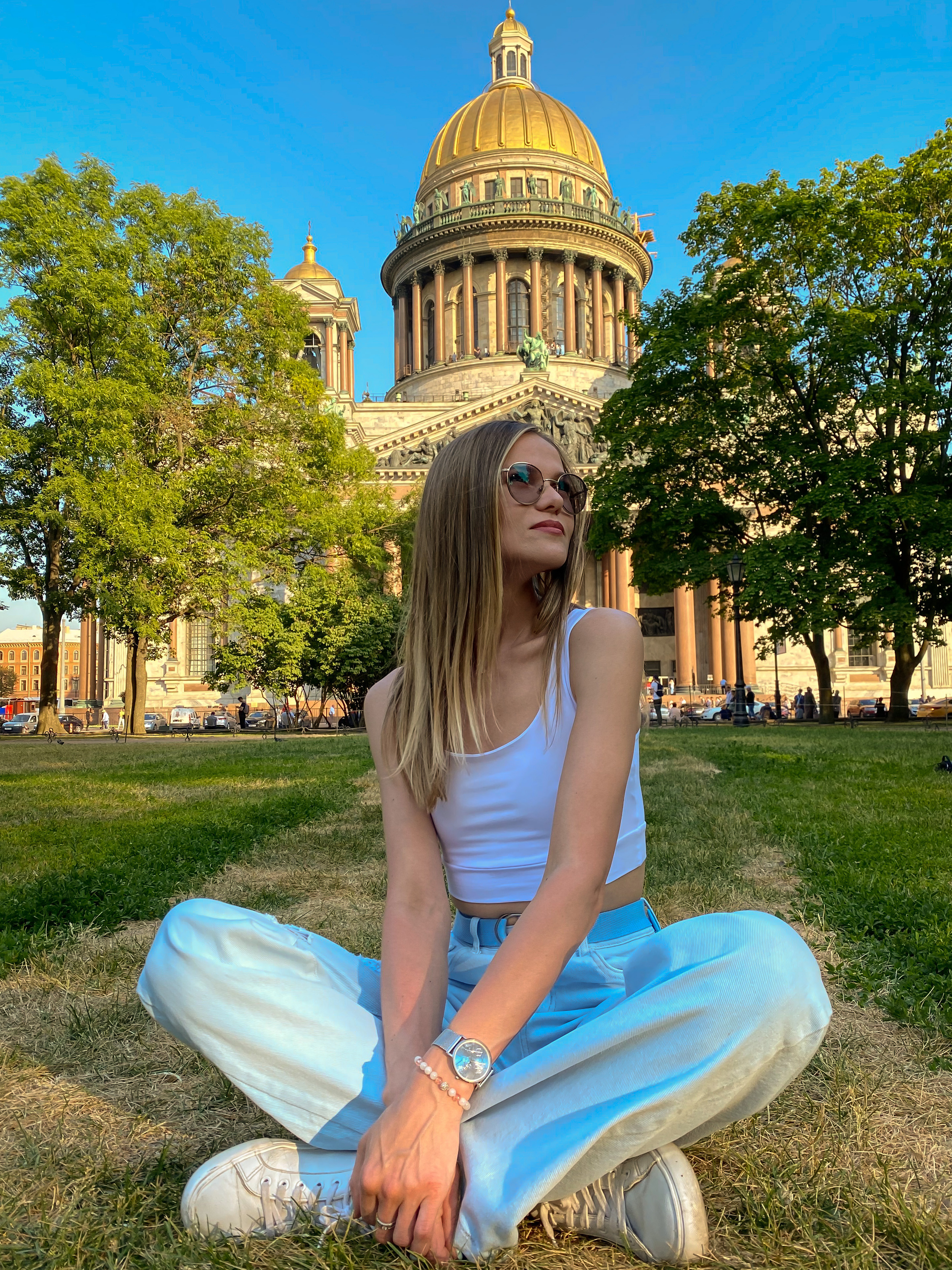 Ольга (прогулка по Питеру). Портретная и семейная фотосессия в Питере Светлана Гошарова