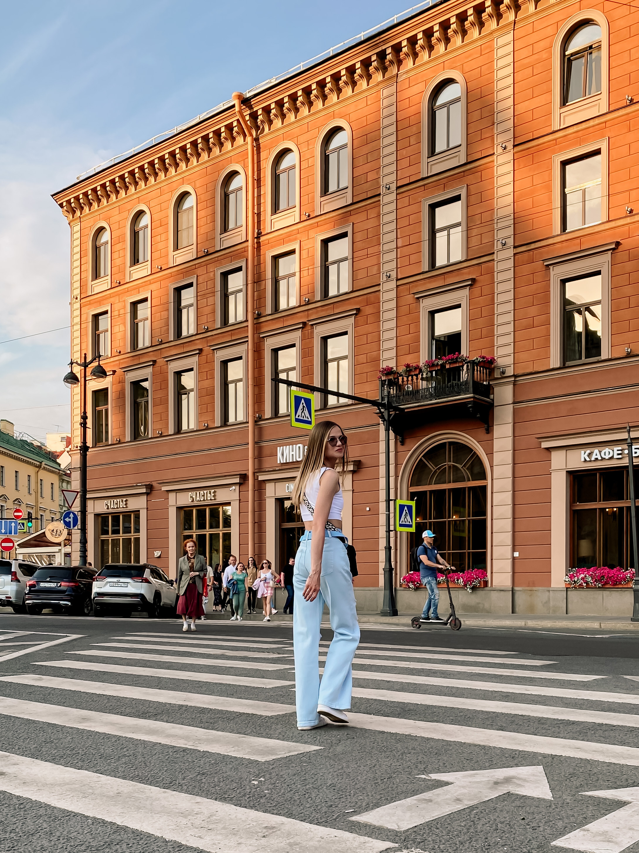 Ольга (прогулка по Питеру). Портретная и семейная фотосессия в Питере Светлана Гошарова