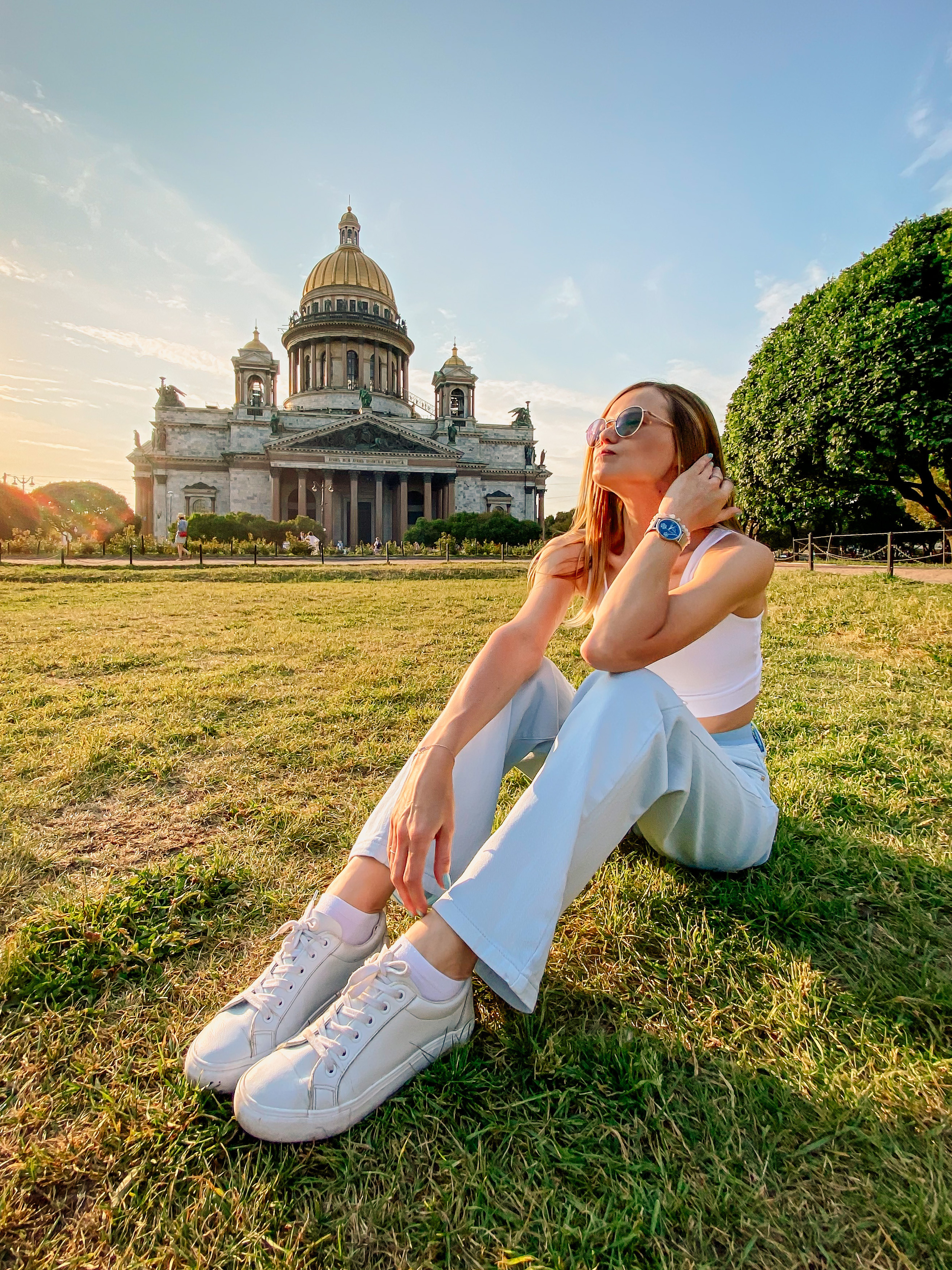 Ольга (прогулка по Питеру). Портретная и семейная фотосессия в Питере Светлана Гошарова