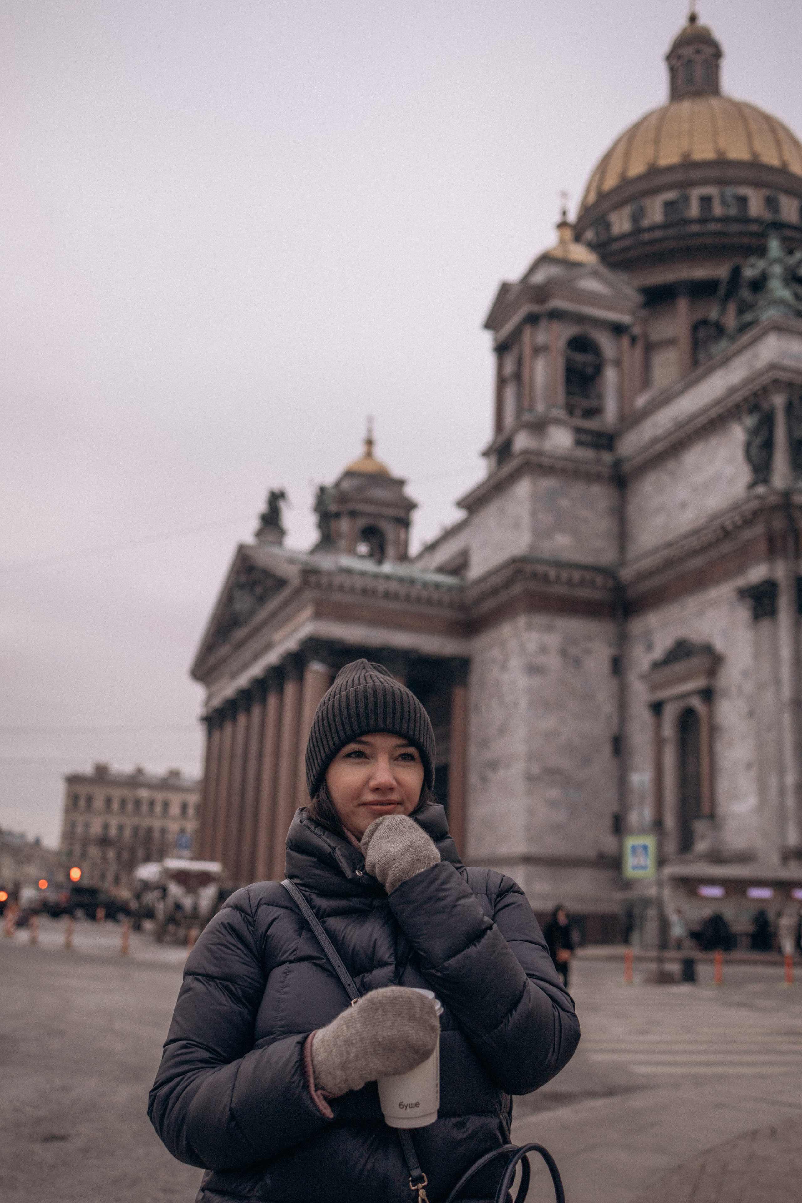 Прогулка у Исаакиевского собора. Фотограф в Санкт-Петербурге Светлана Арестова