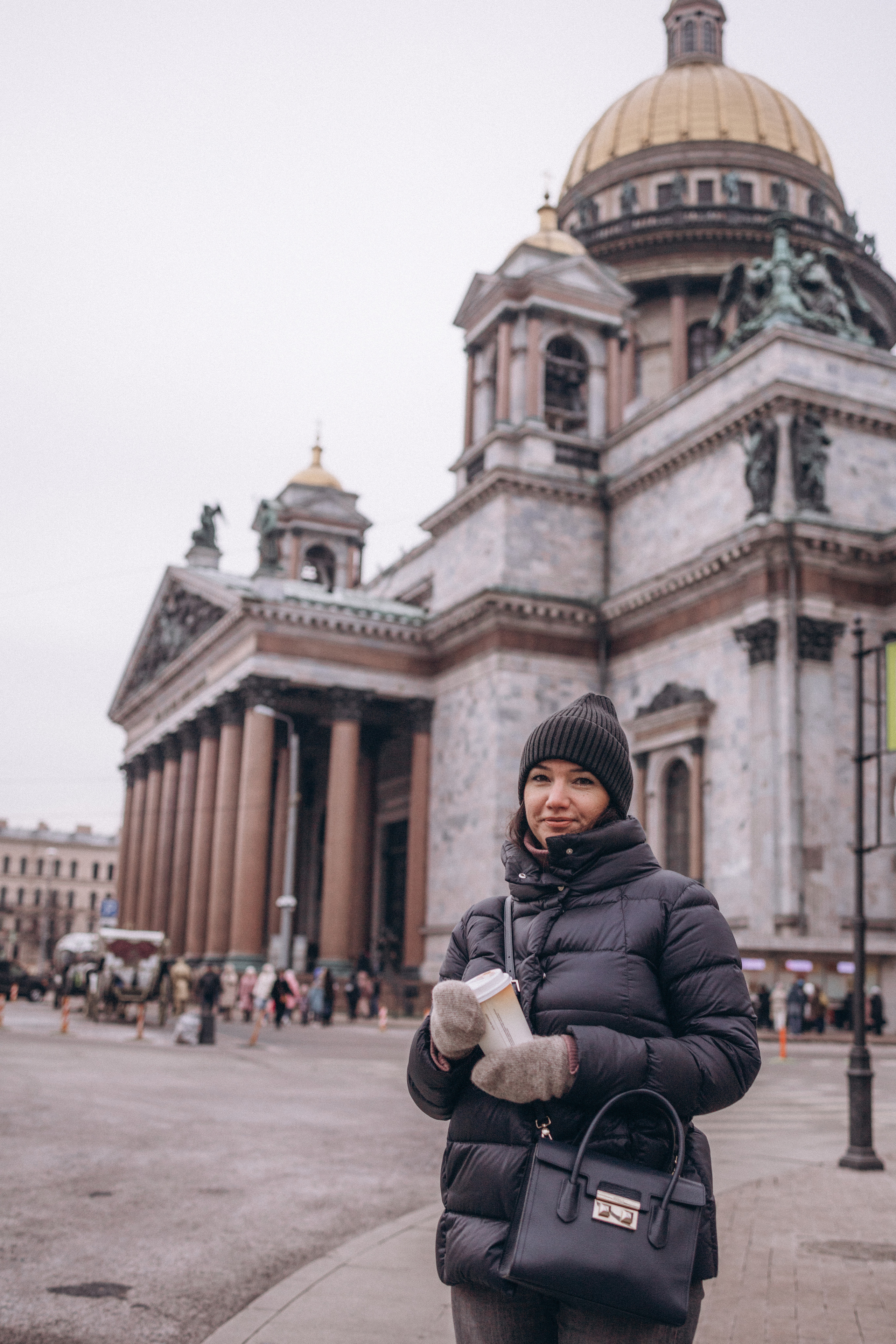 Прогулка у Исаакиевского собора. Фотограф в Санкт-Петербурге Светлана Арестова