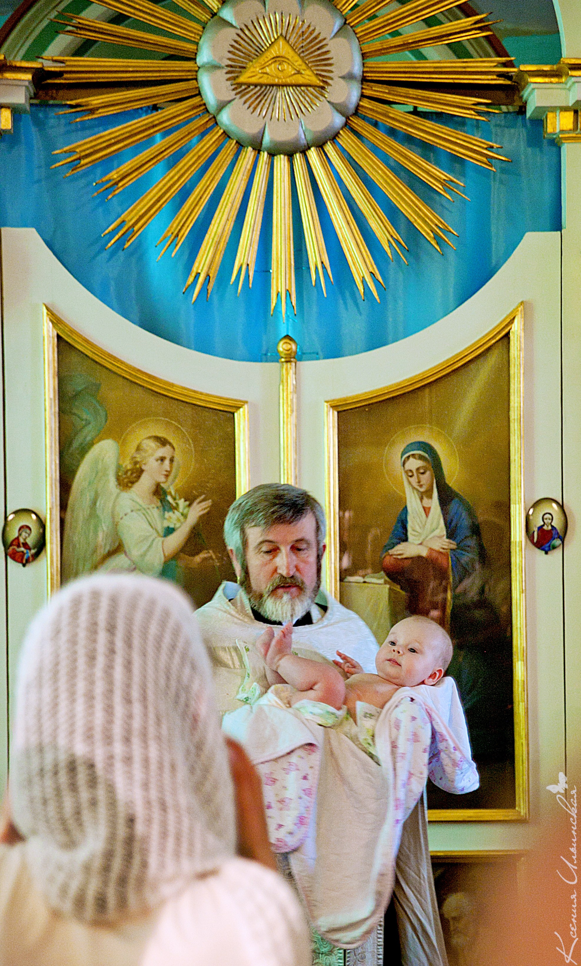 Крещение — фотосессия крестин в Санкт-Петербурге. Фотограф из Санкт-Петербурга Ильинская Ксения