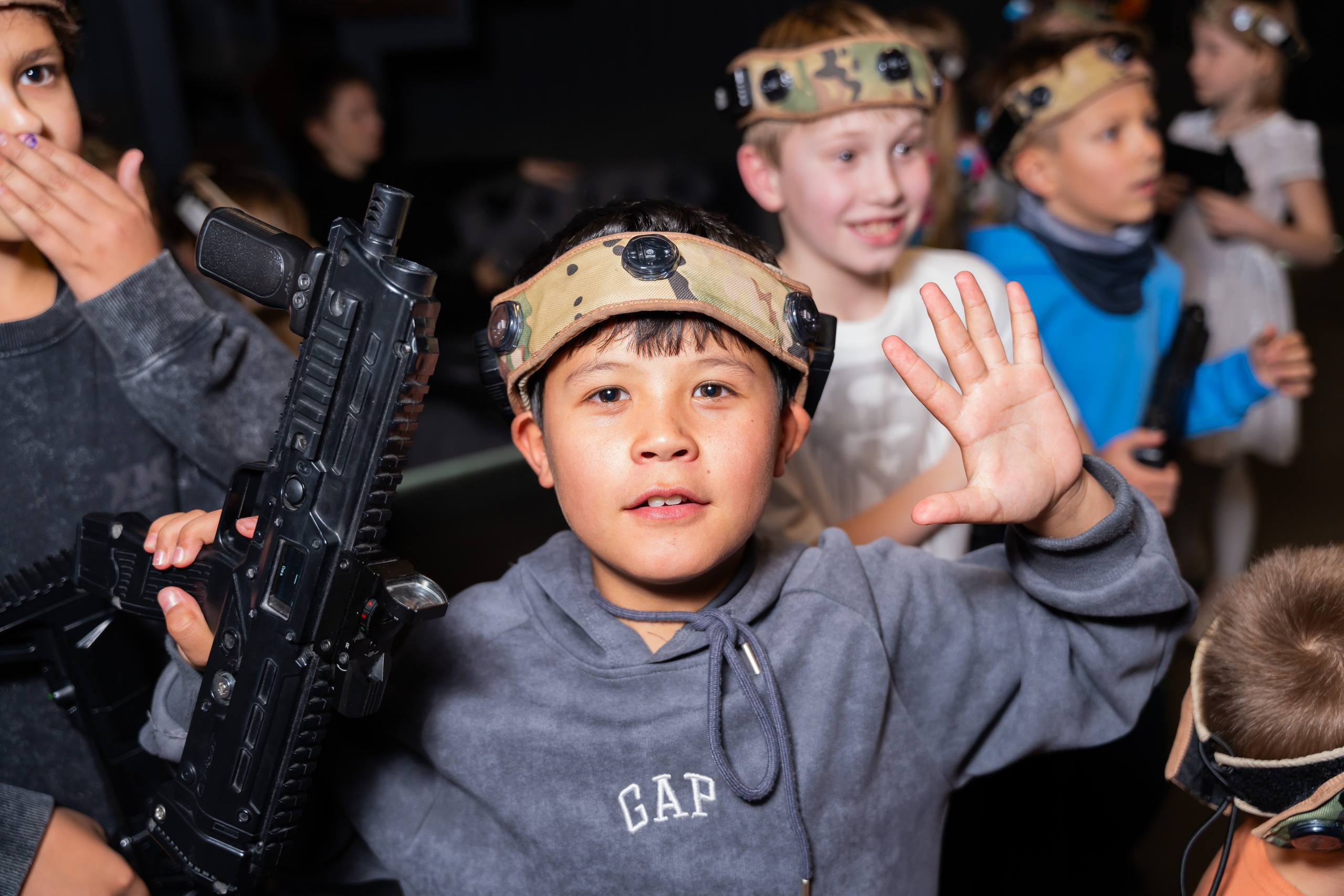 Лазертаг. Фотограф Юлия Попова