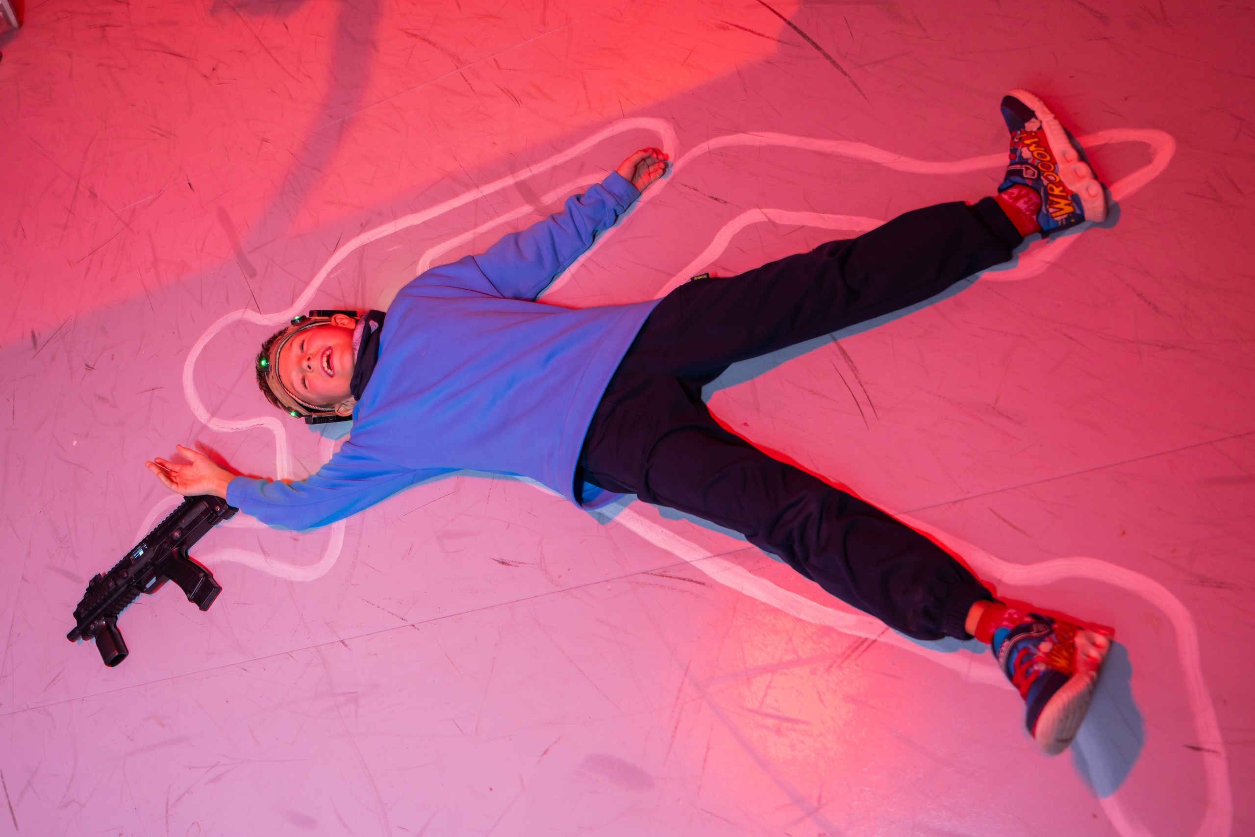 Лазертаг. Фотограф Юлия Попова