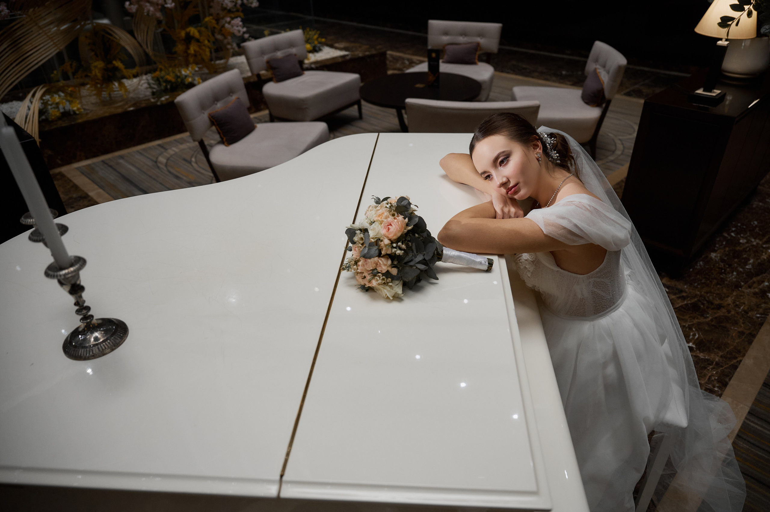 Свадебная фотосессия в СК Рояль Тула. Свадебный фотограф в Туле Никита Беляев