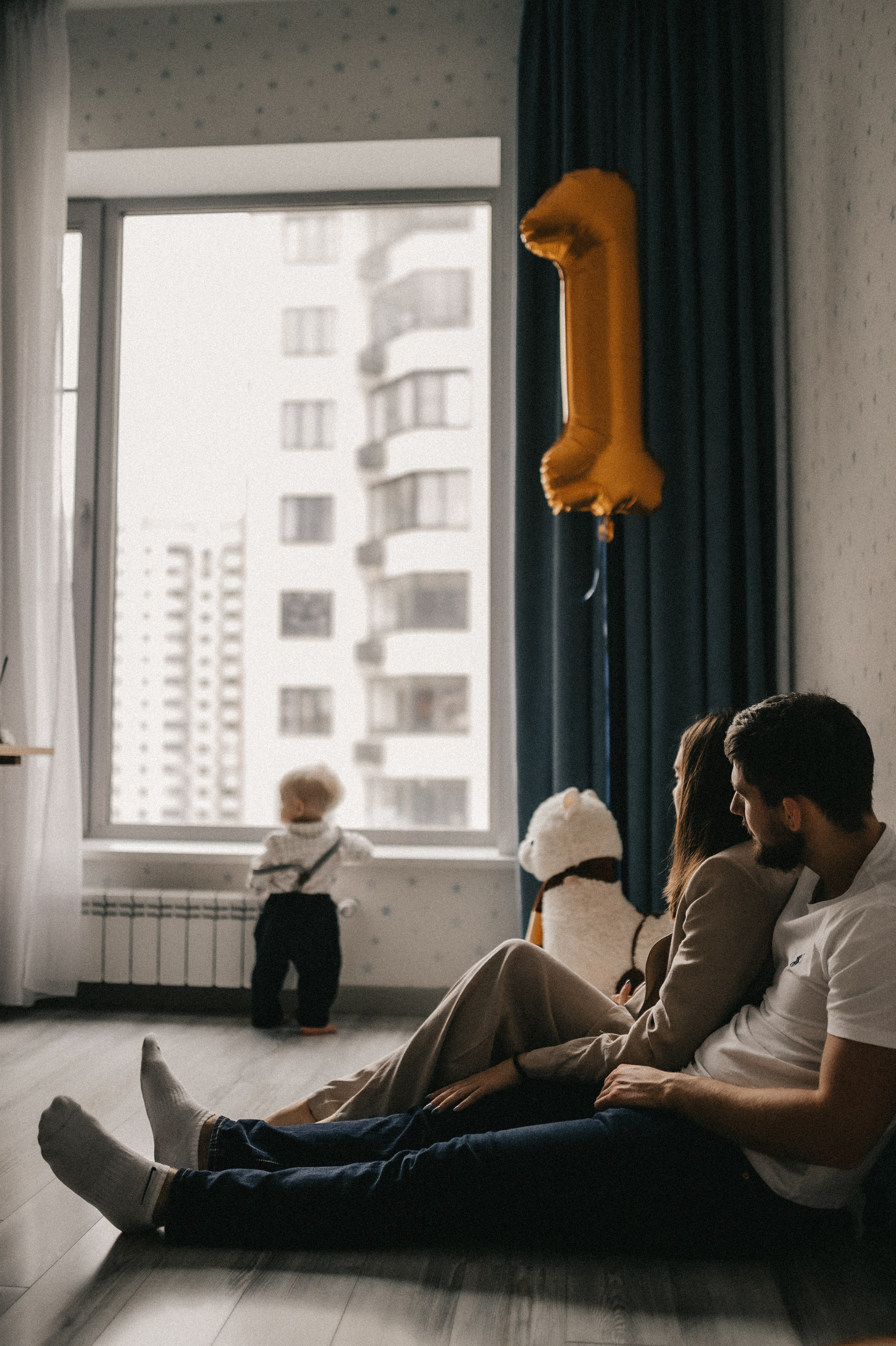 Лёня, Лера и Матвей дома. Семейный и свадебный lifestyle-фотограф в Москве Мария Петрова