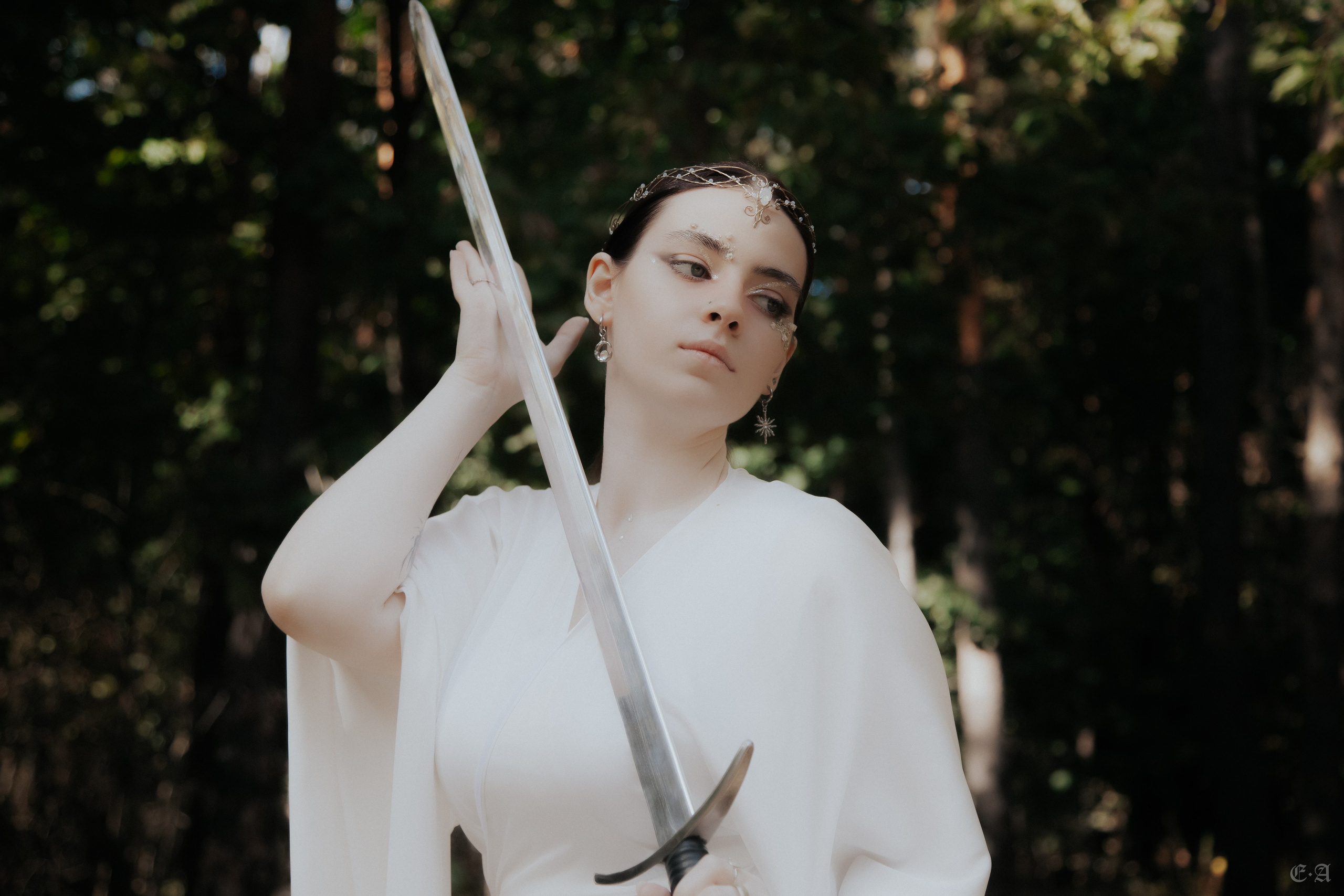 Скандинавская воительница. Фотограф Ellairen