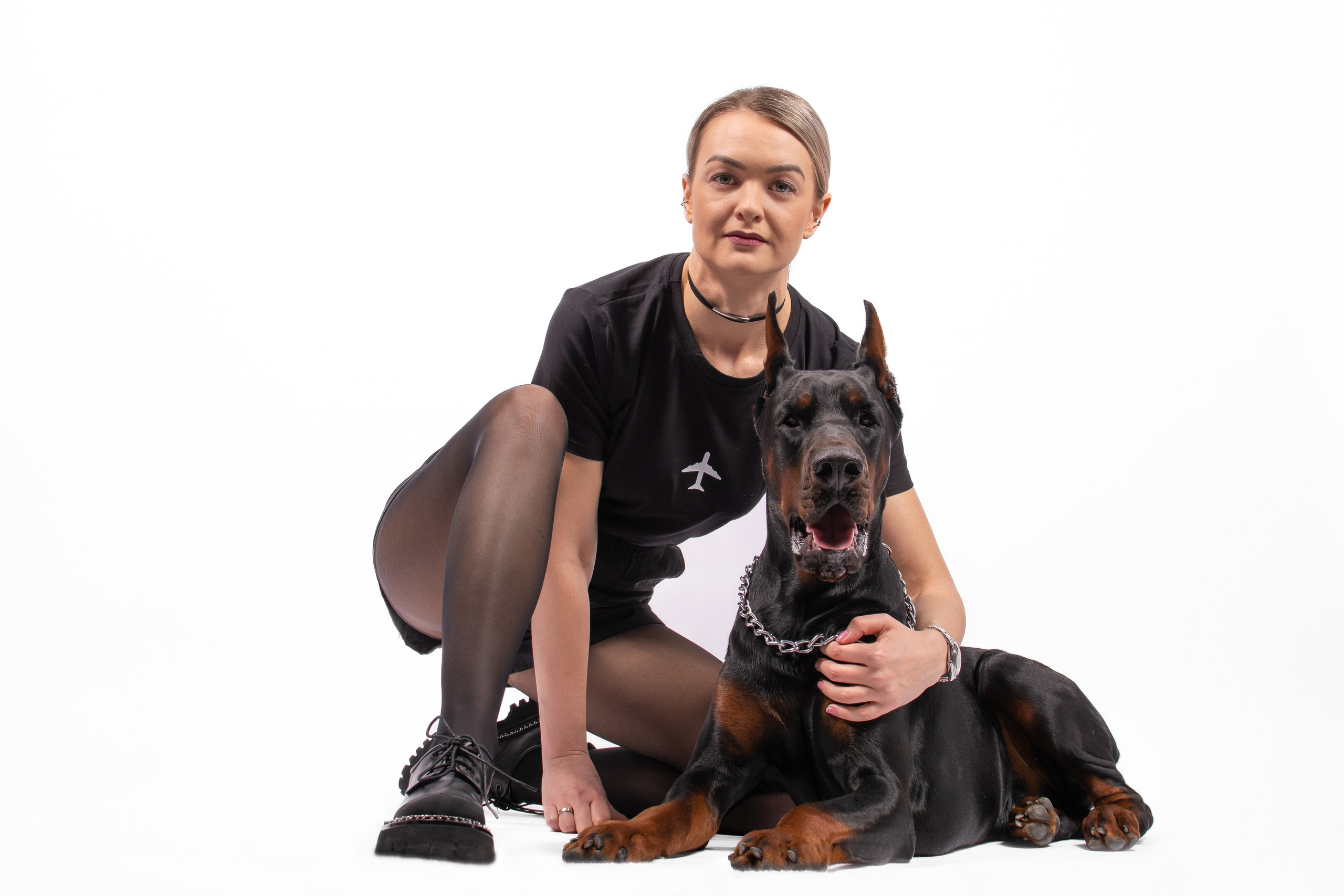 Фотосессия с доберманом. Фотограф Макс Огурцов в Нижнем Новгороде