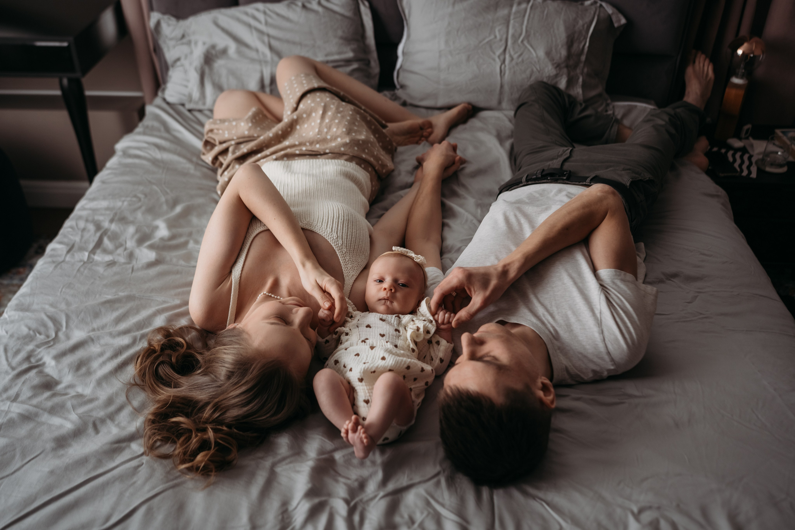 0-2 месяца. Фотограф Новорожденных в Москве. Семейные истории в стиле LIFE