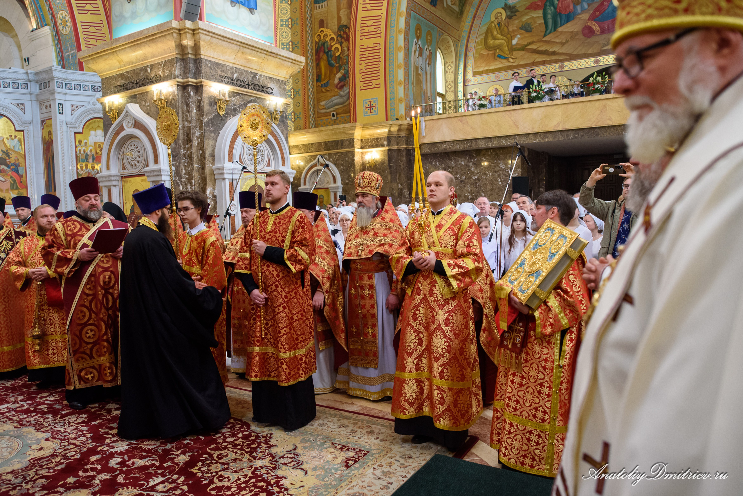 Служба на 40-летие Калининградской епархии. Фотограф  Крещения и Венчания Калининград