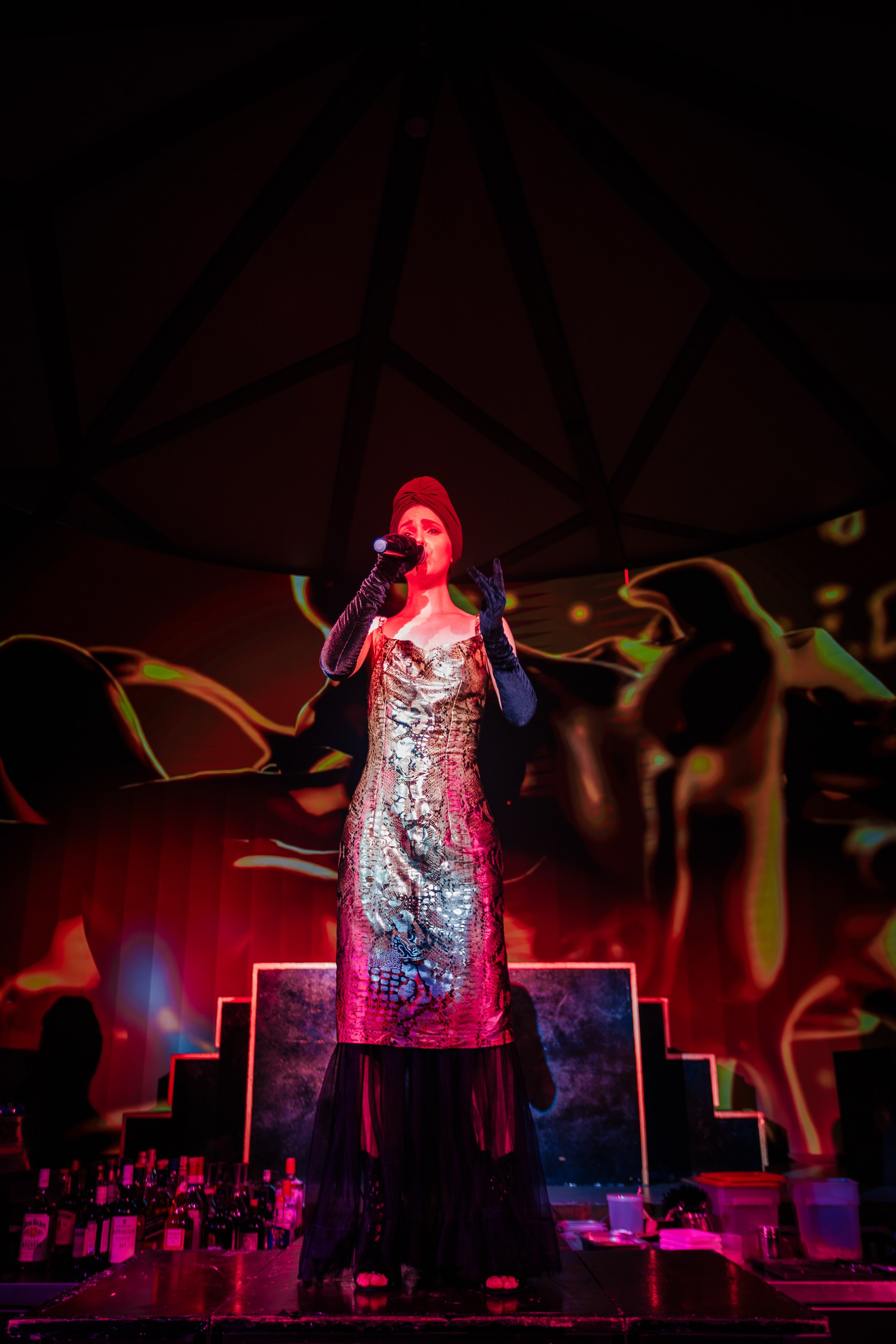 PTIZZA SHOW. Gold & Black in Ptizza Bar_Ялта_6.07.2025. Аминов Руслан | Фотограф