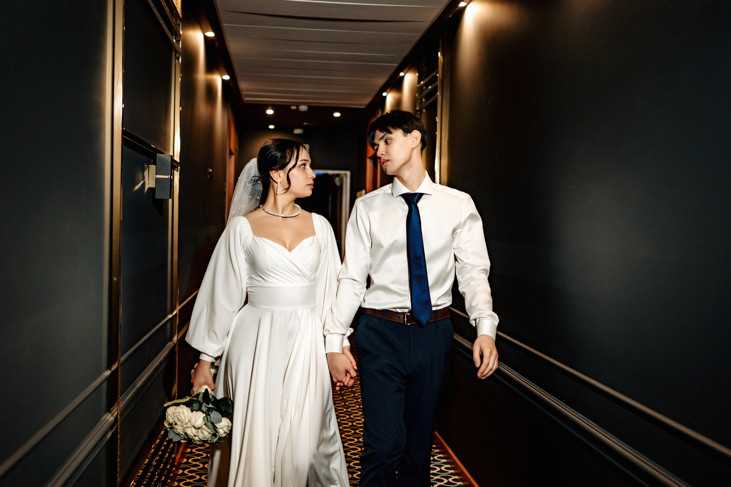 Свадебная красивая фотосессия