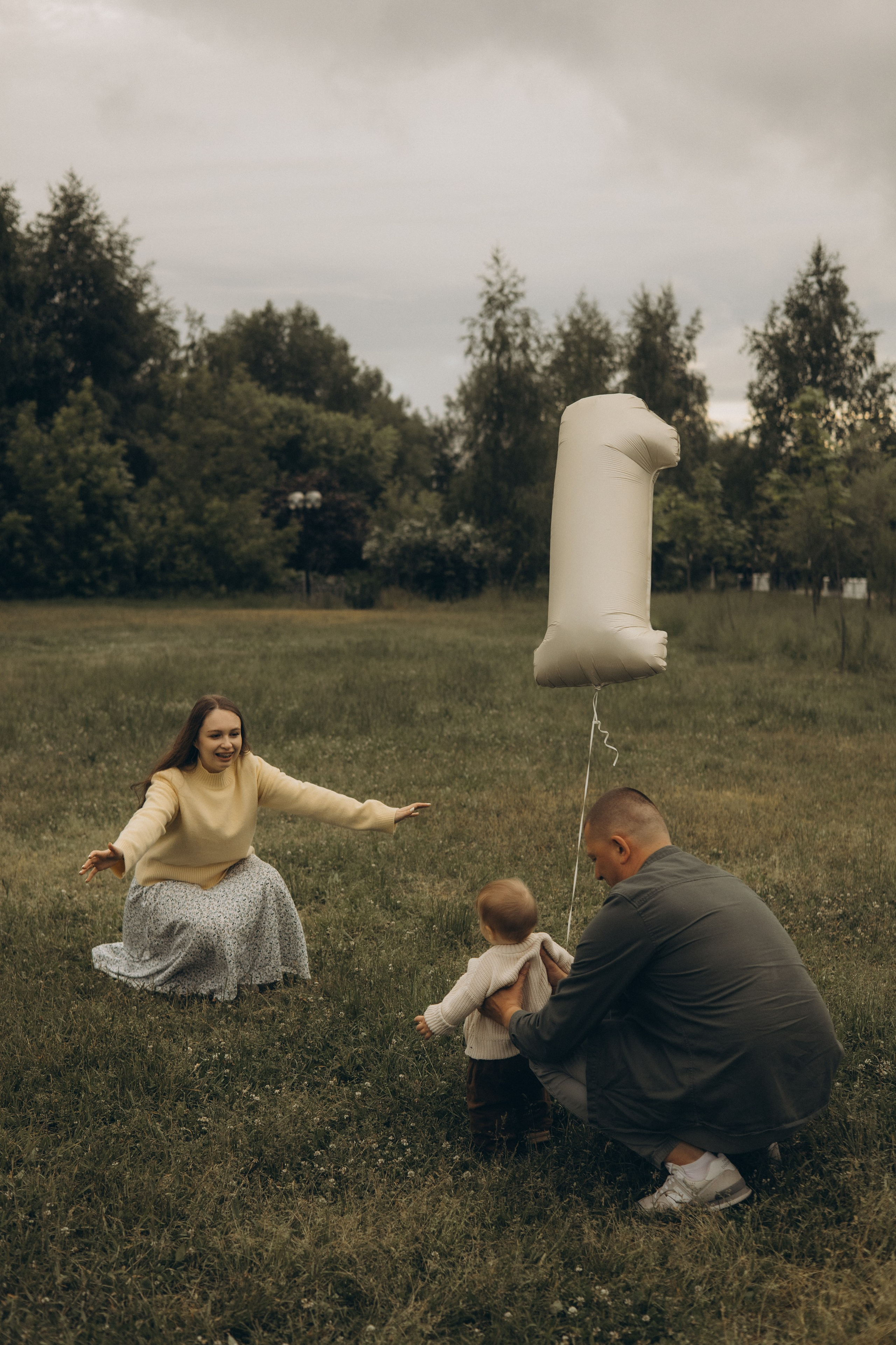 Анастасия, Александр и Матвей. Семейный фотограф в Москве Алина Киблина