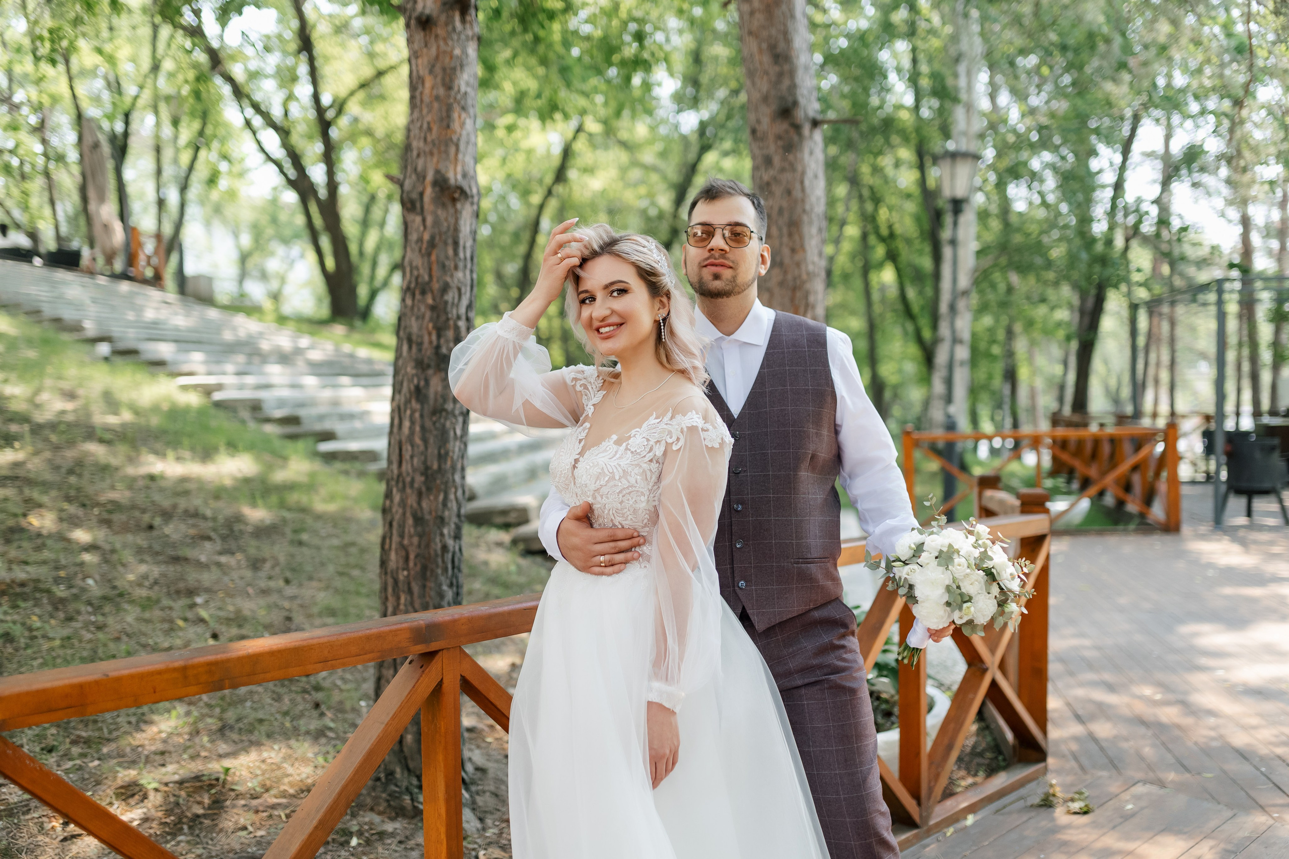 Максим и Юля. Дом офицеров. Свадебный фотограф в Хабаровске