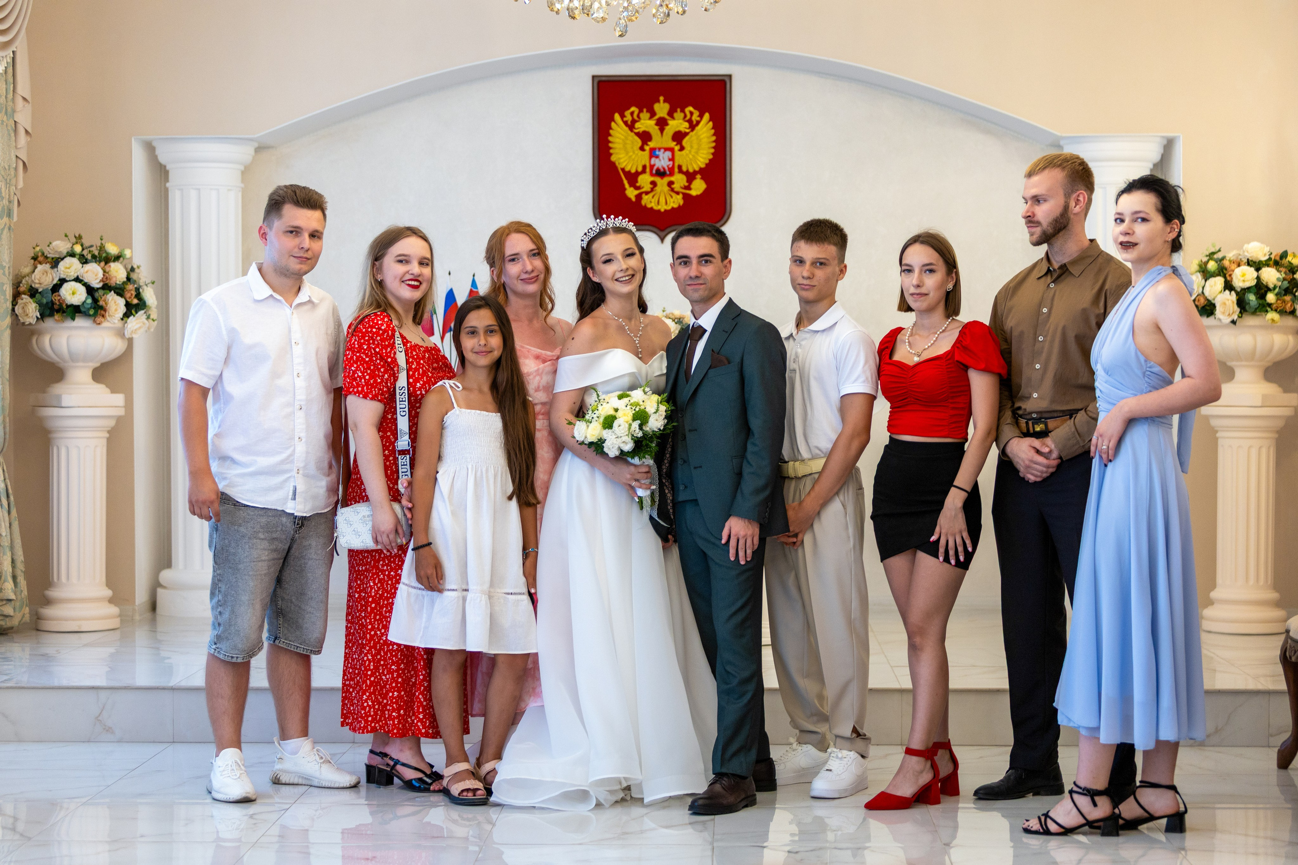 ЗАГС Роман и Валерия. Репортажный фотограф Анапа