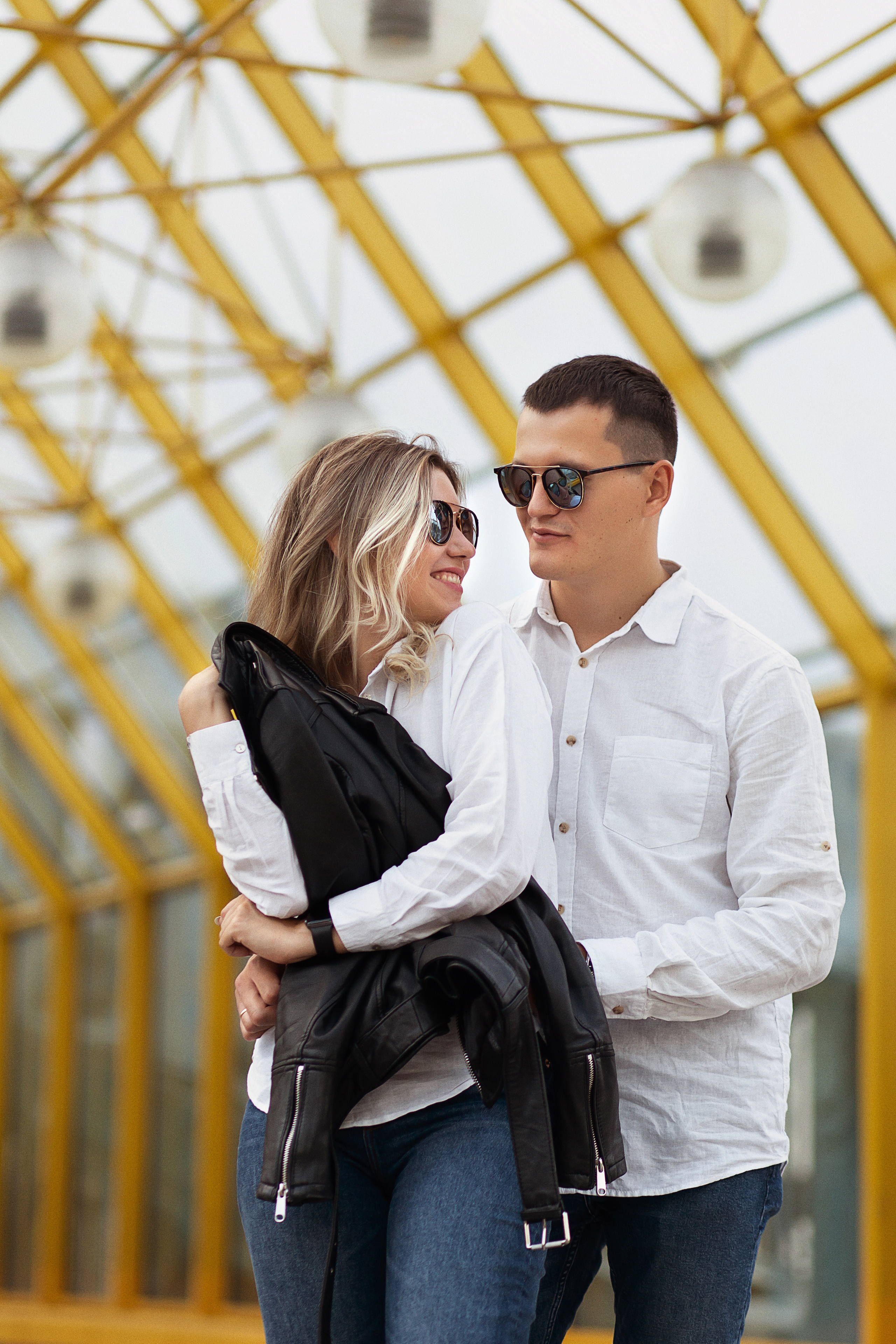 Love story на Андреевском мосту. Свадебный, семейный фотограф в Раменском, Москве и Подмосковье