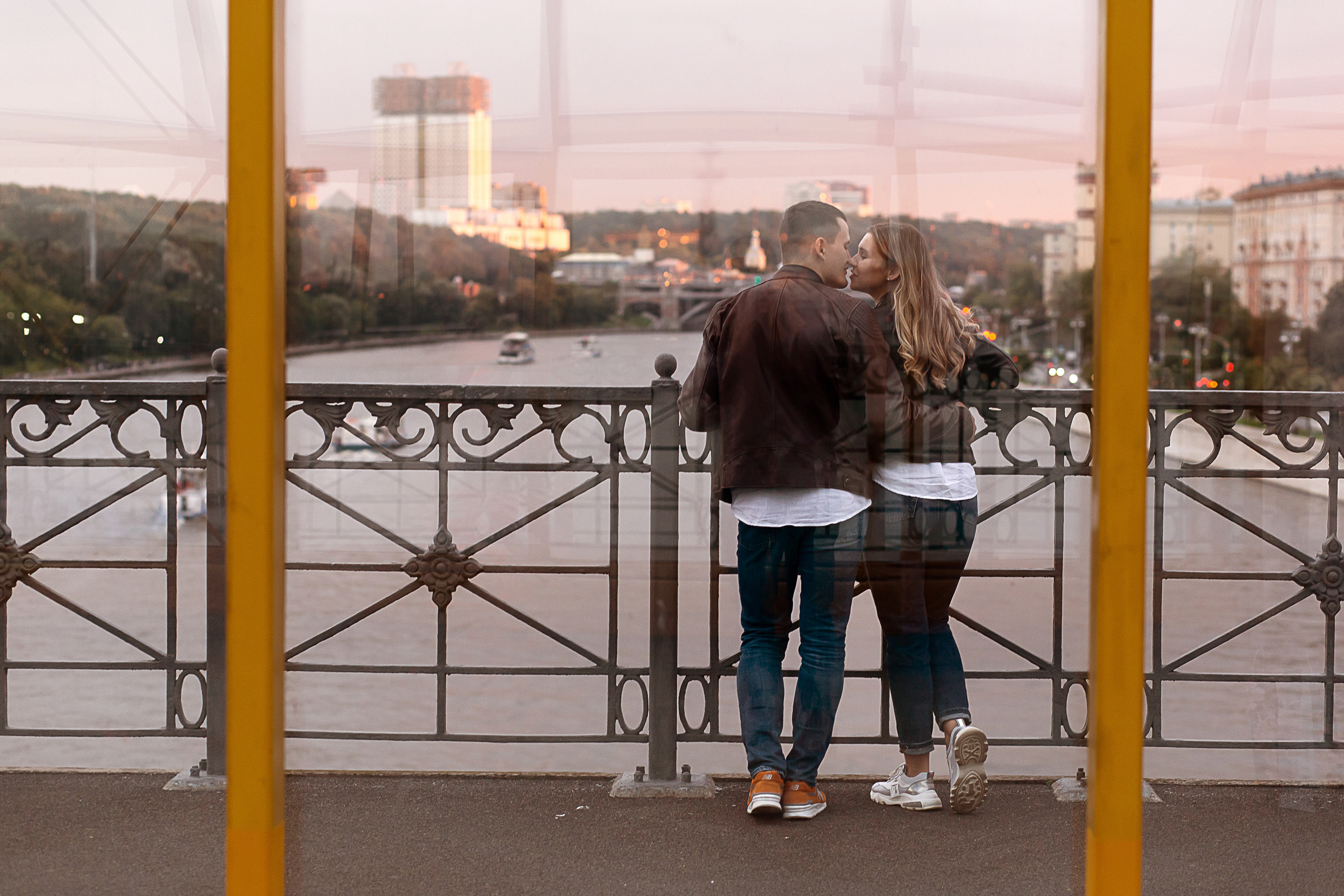 Love story на Андреевском мосту. Свадебный, семейный фотограф в Раменском, Москве и Подмосковье