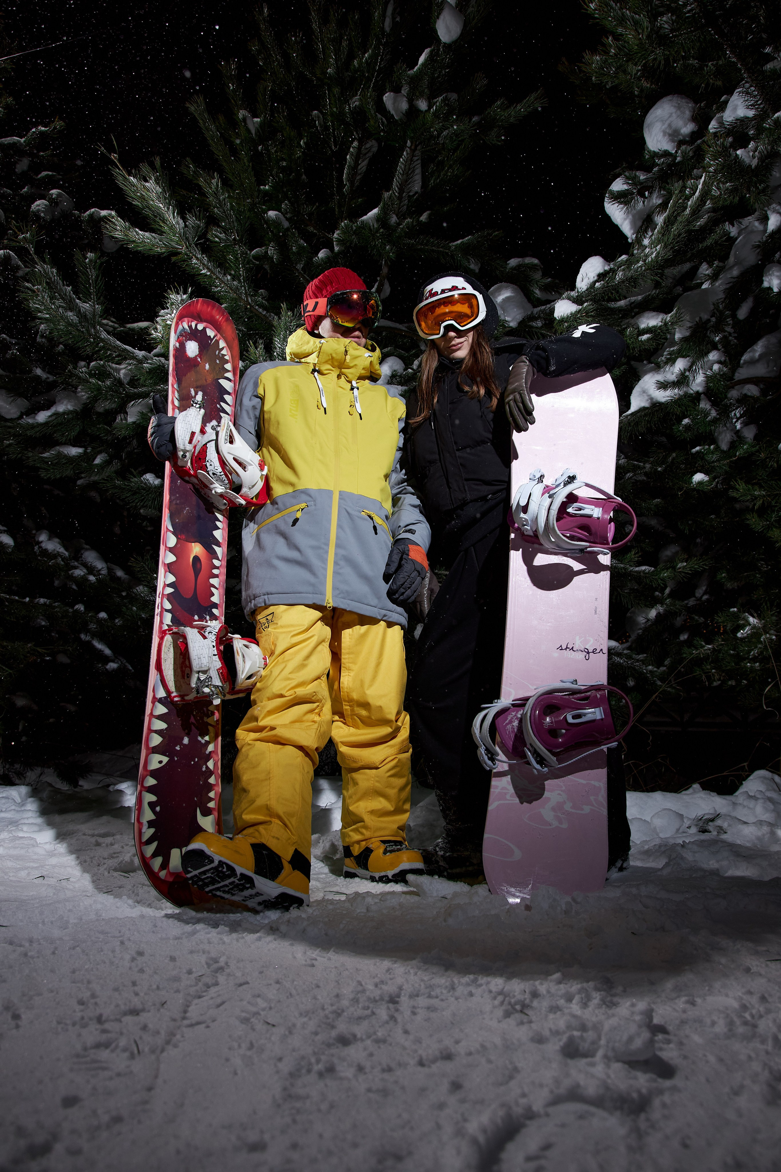 Сноубордисты. Фотограф Алексей Яковлев