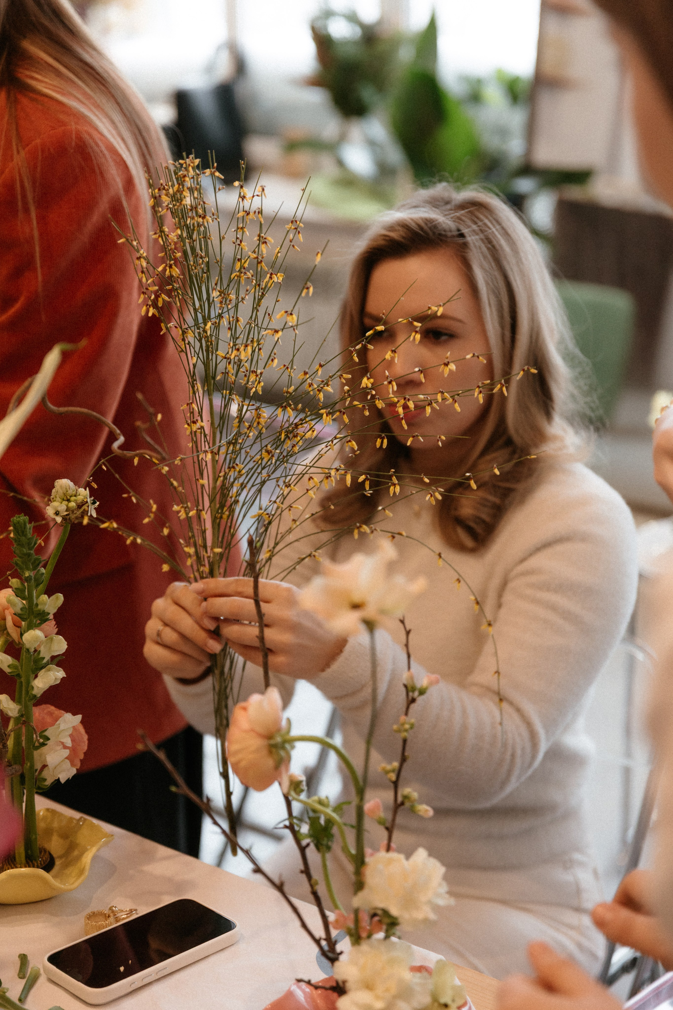 Мастер Класс по созданию Экибаны. Фотограф Муратова Алена