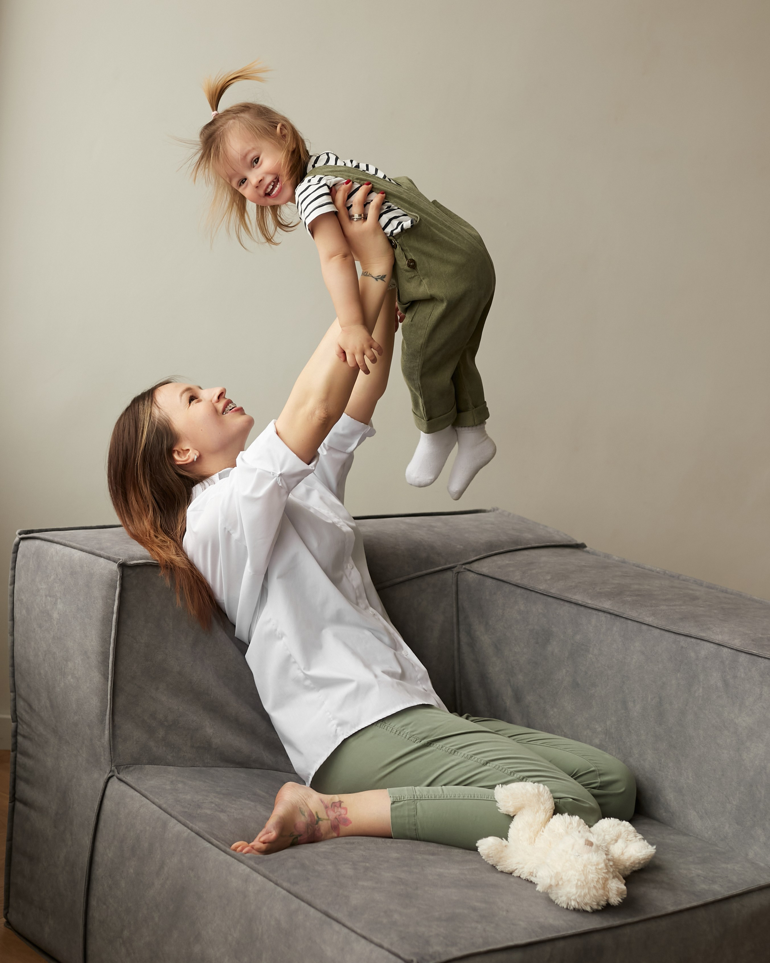 Студийные семейные фотосъемки