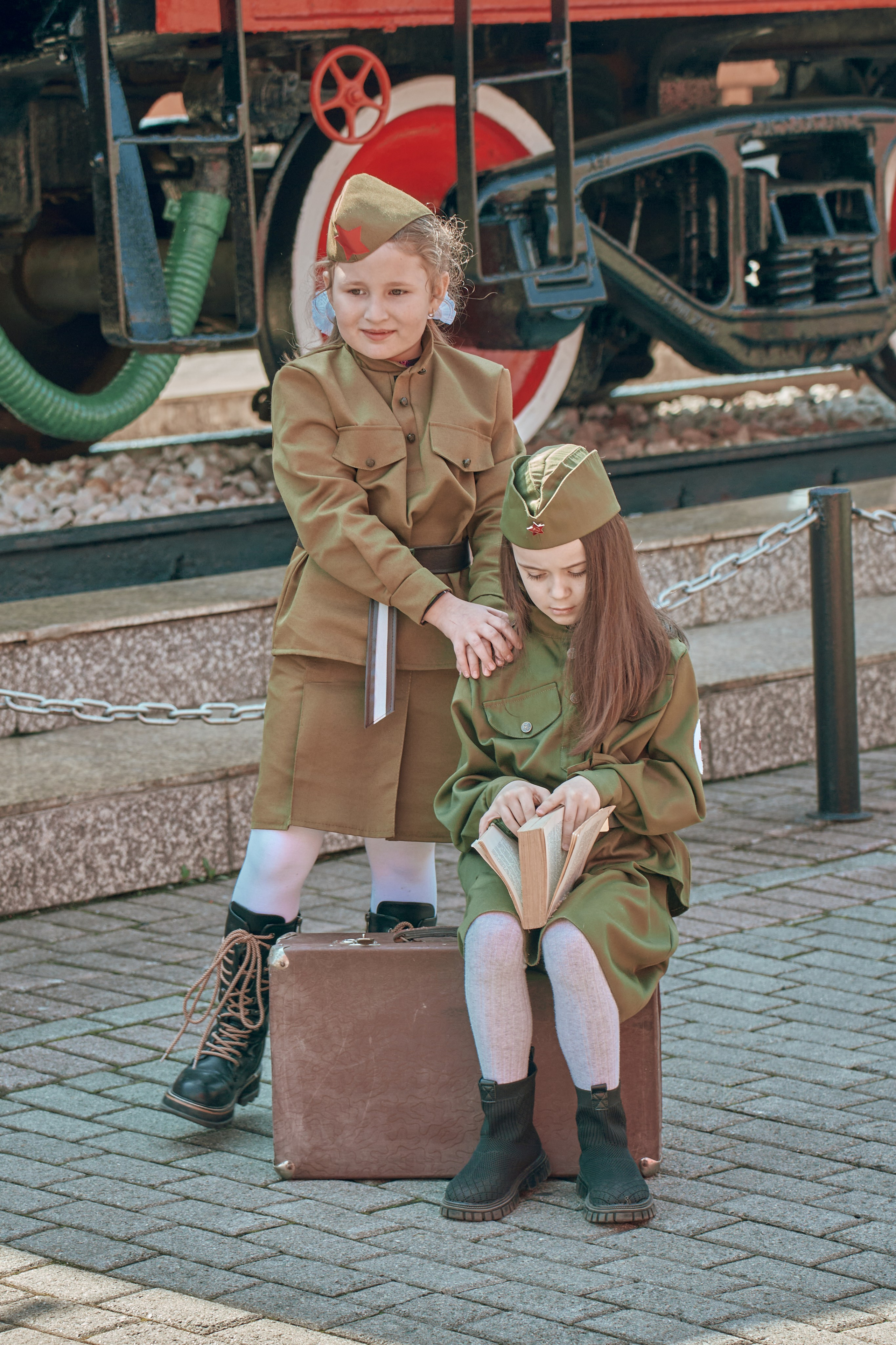 Поезд Победы!. Фотограф во Владивостоке