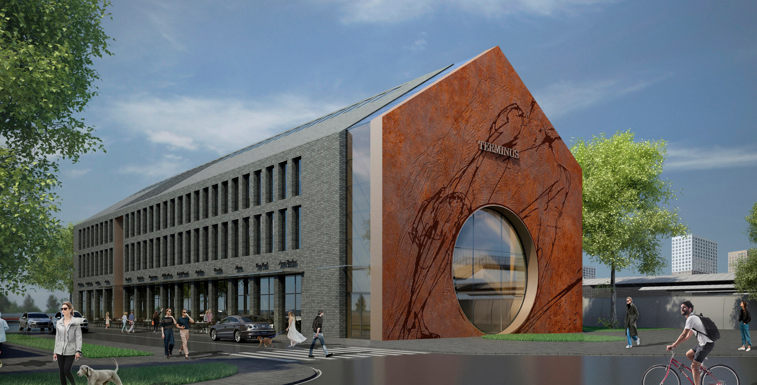 «ГЕРОЙ» Гостиница в Мытищах_2021. Ассоциация художников монументалистов г. Москва