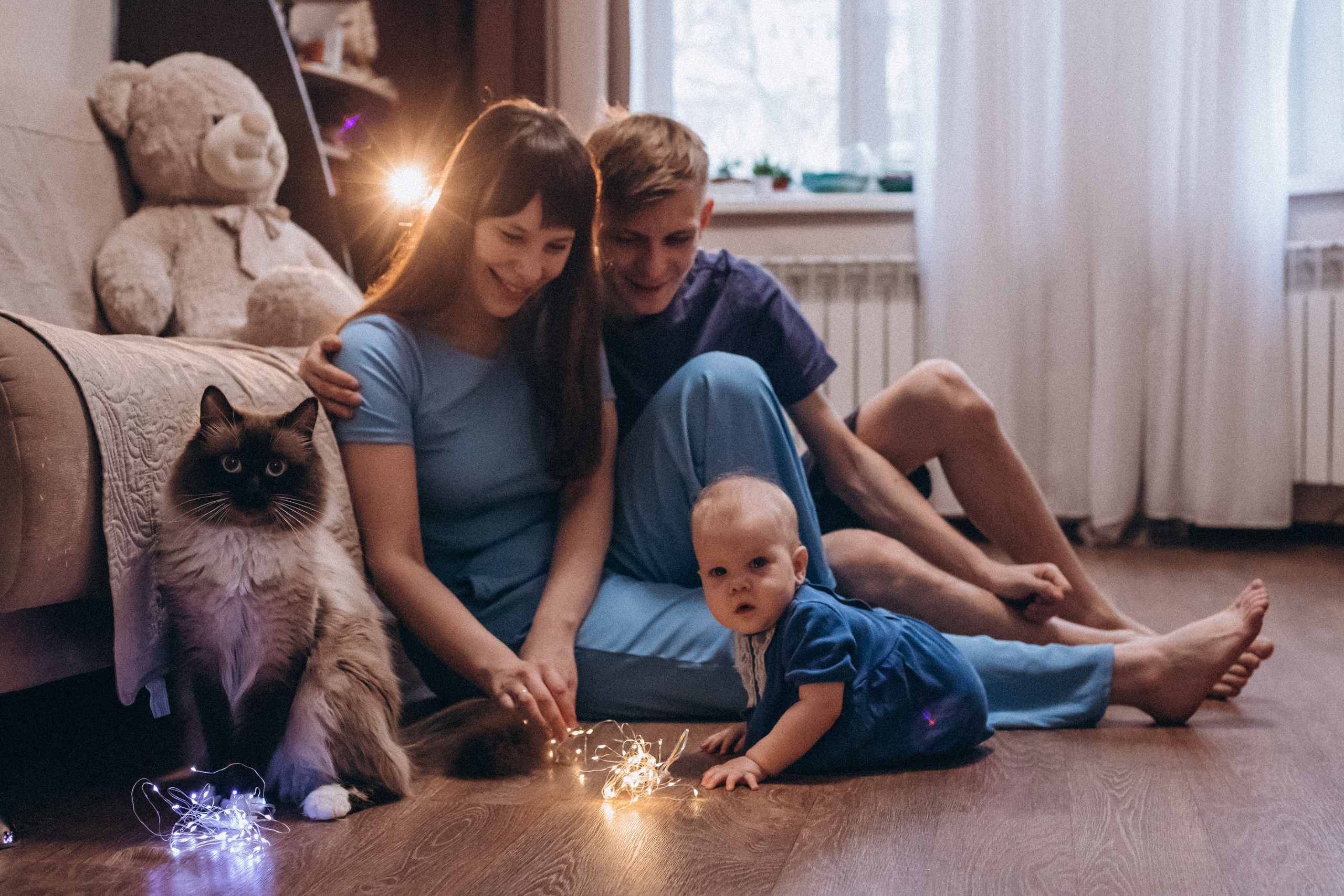 Игорь Ирина и Кира. Семейный фотограф Нижневартовск Тюмень Ефимова Ирина