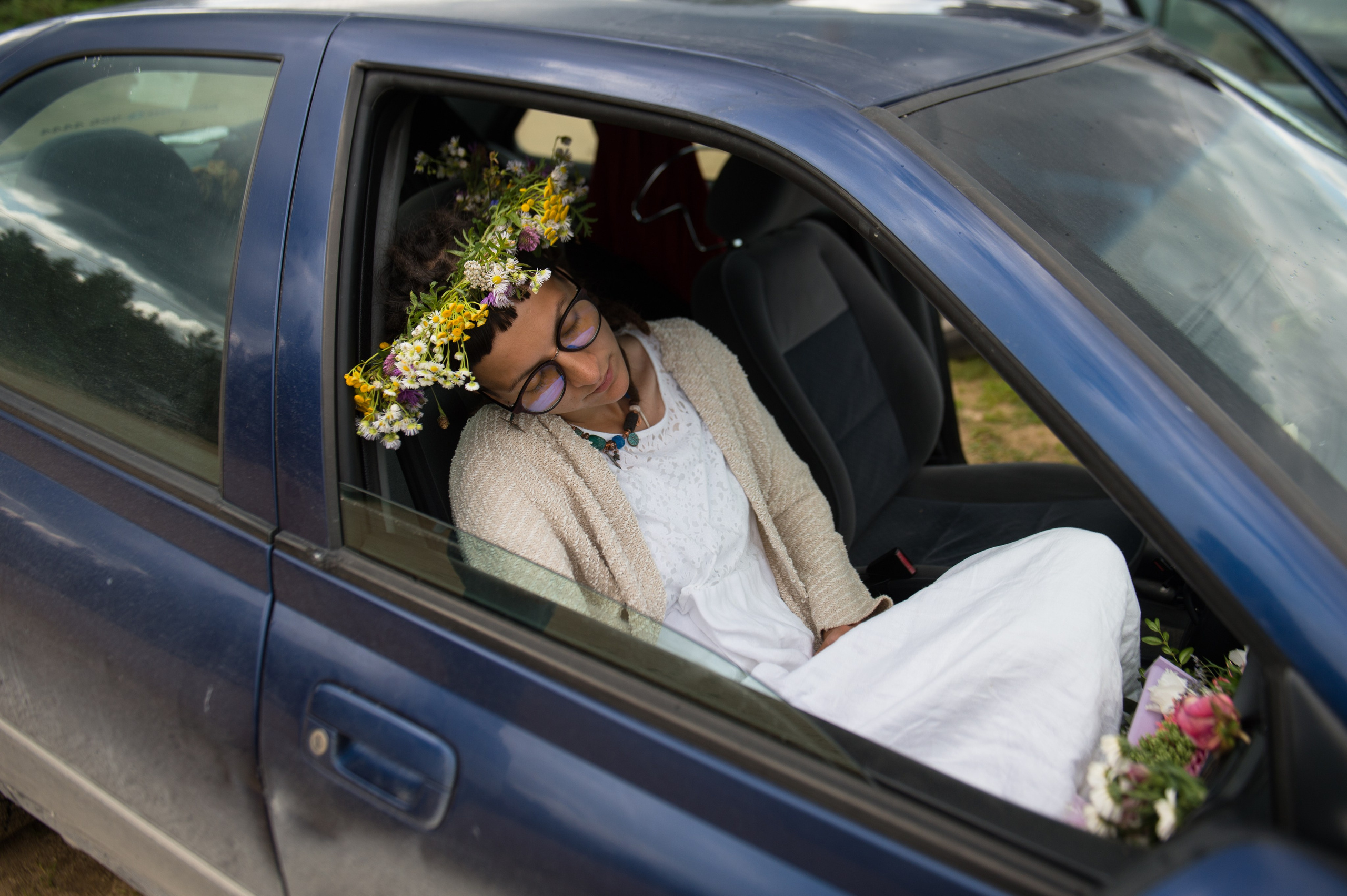 Аня и Артем. Прогулка в Никола-Ленивце. Фотограф Алиса Калинина