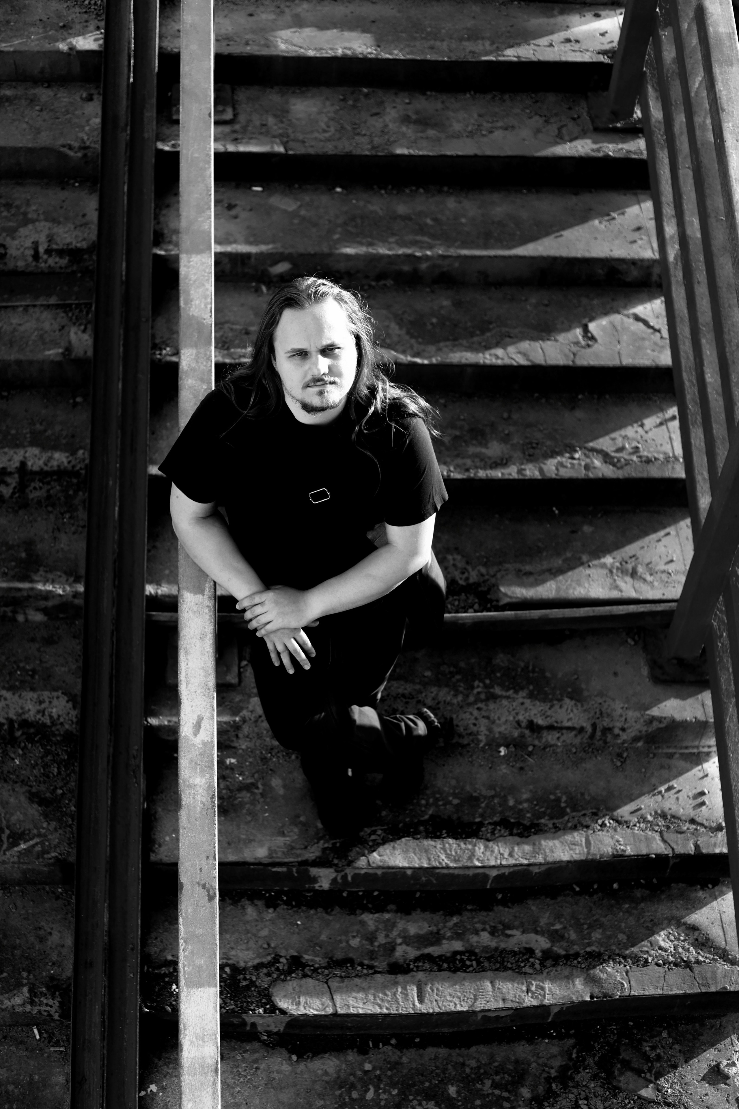 Сергей на Живописном мосту. Видеограф и фотограф Надежда Корнейчик