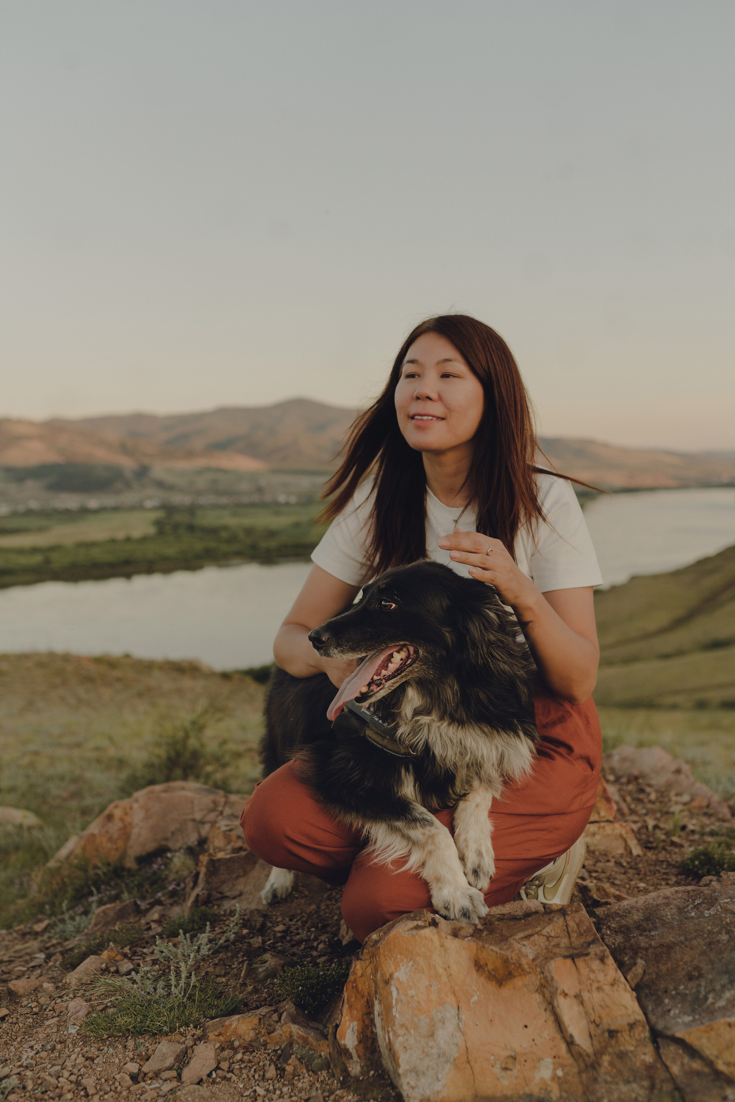 Настя и Умка. Фотограф анималист в Спб недорого Олеся Майорова