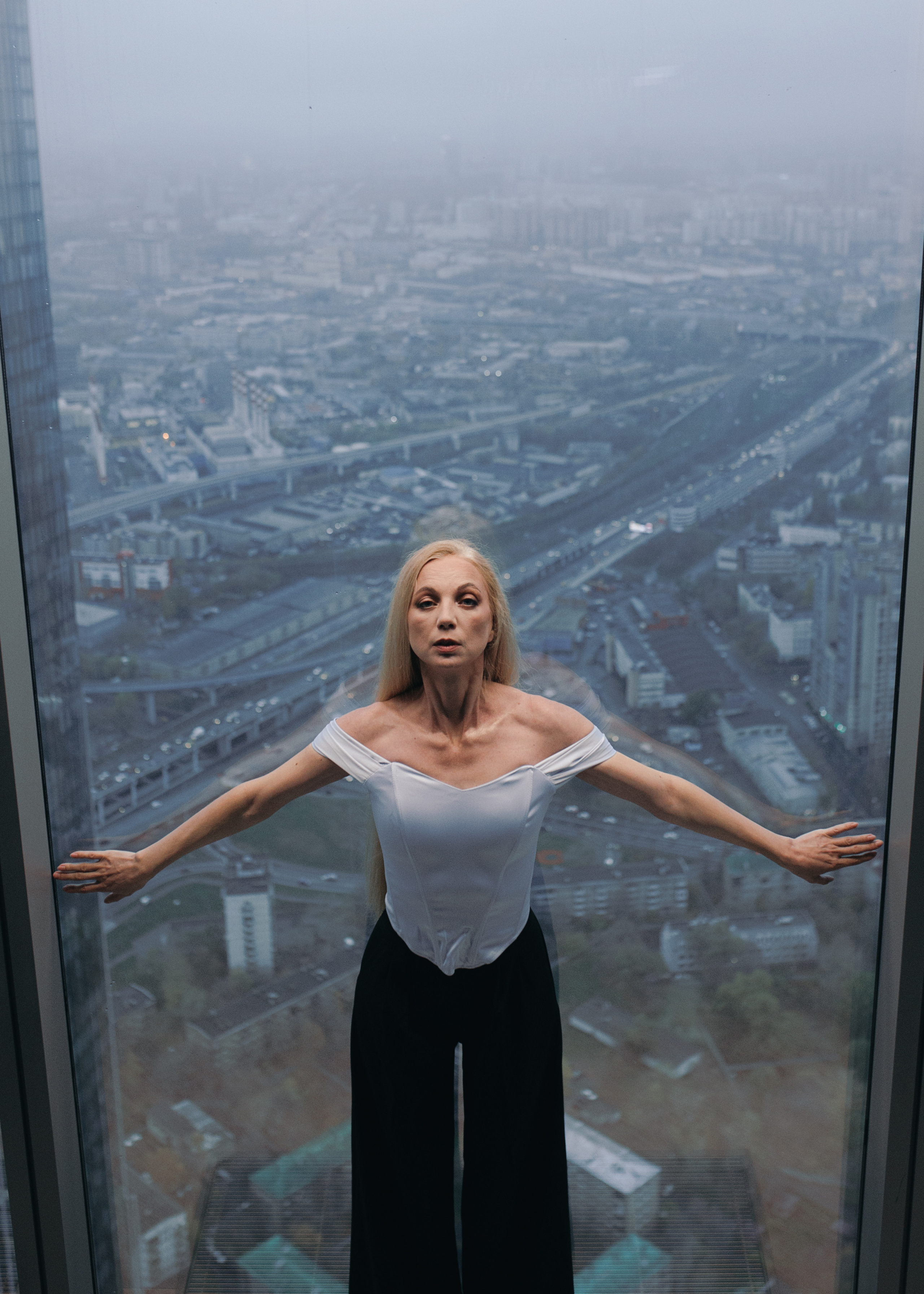 82'nd floor. Moscow-city. Wedding Event ART Photographer